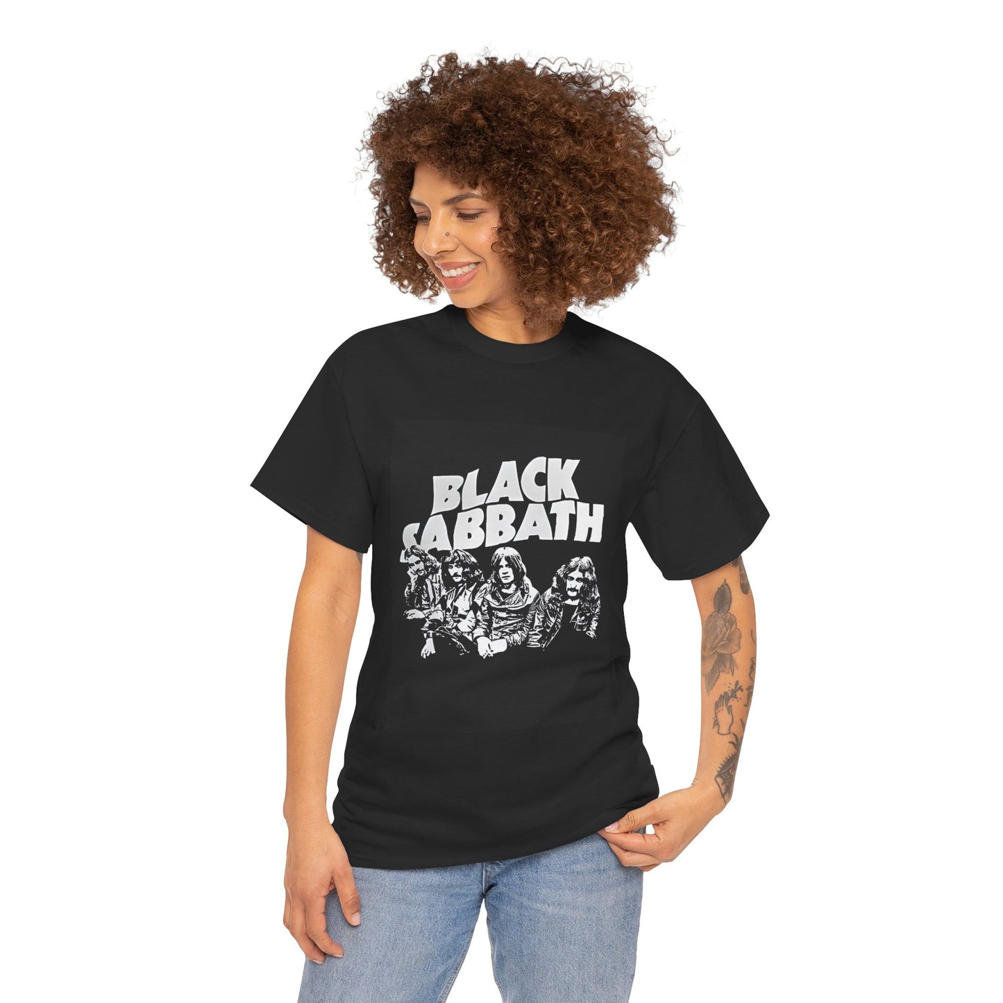 Black Sabbath -Unisex Heavy Cotton Tee