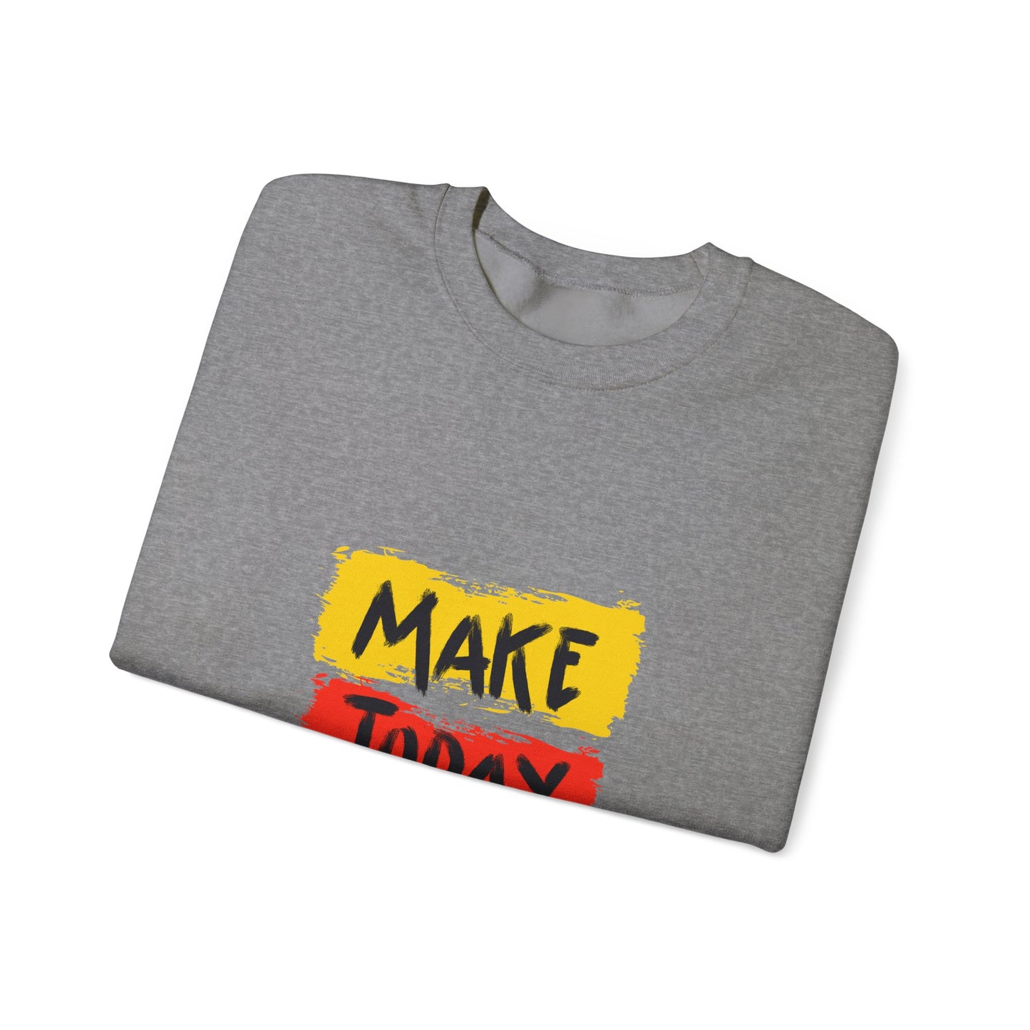 Make Today great Unisex Heavy Blend™ Crewneck Sweatshirt - ArtShirt Couture