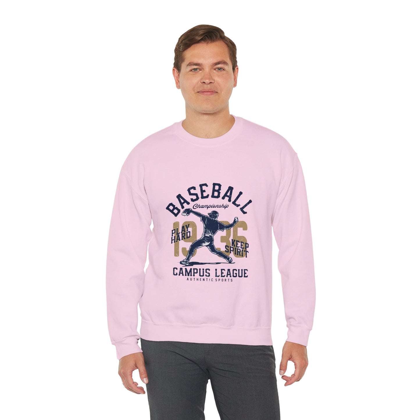 Baseball Unisex Heavy Blend™ Crewneck Sweatshirt - ArtShirt Couture