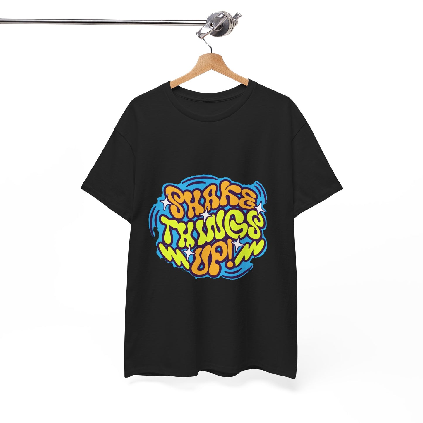 Shake Things Up Unisex Heavy Cotton Tee | Fun and Playful Graphic T-Shirt - ArtShirt Couture