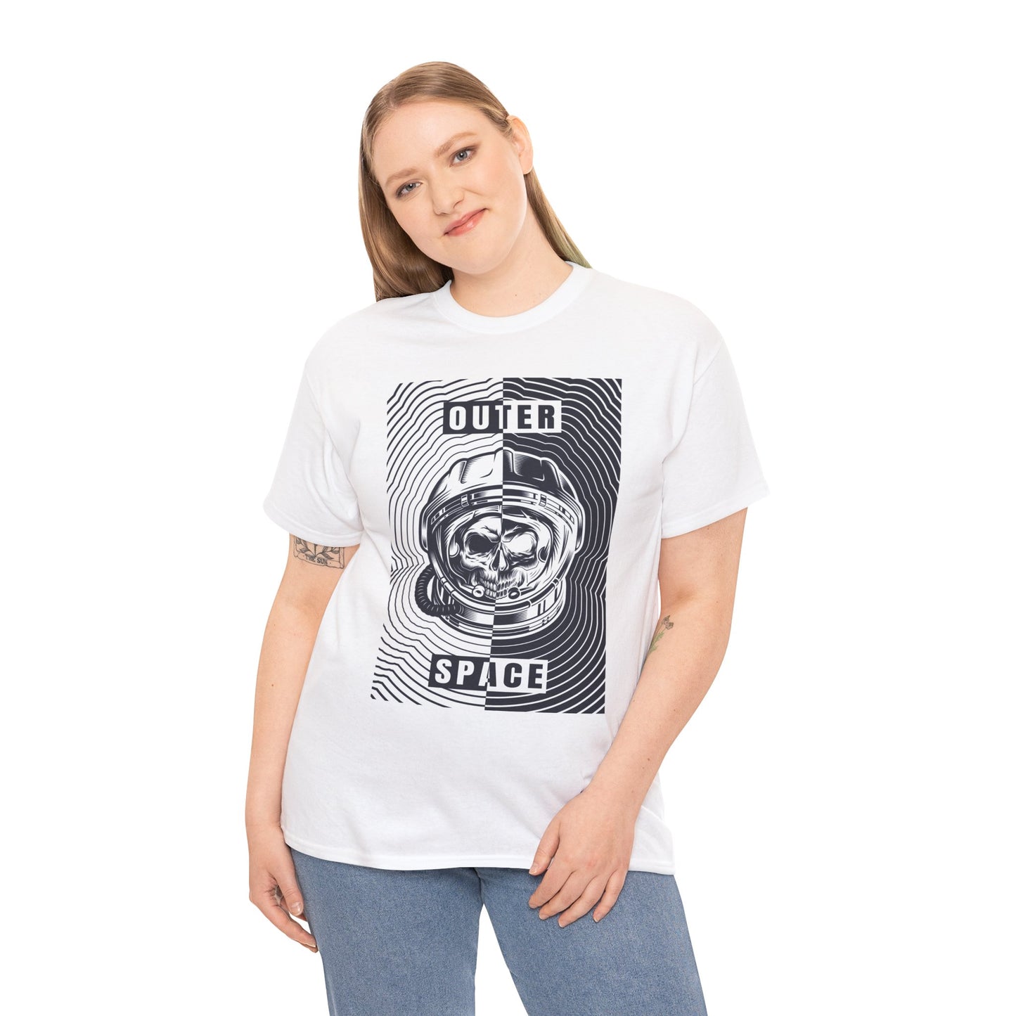Outer Space Unisex Heavy Cotton Tee - ArtShirt Couture