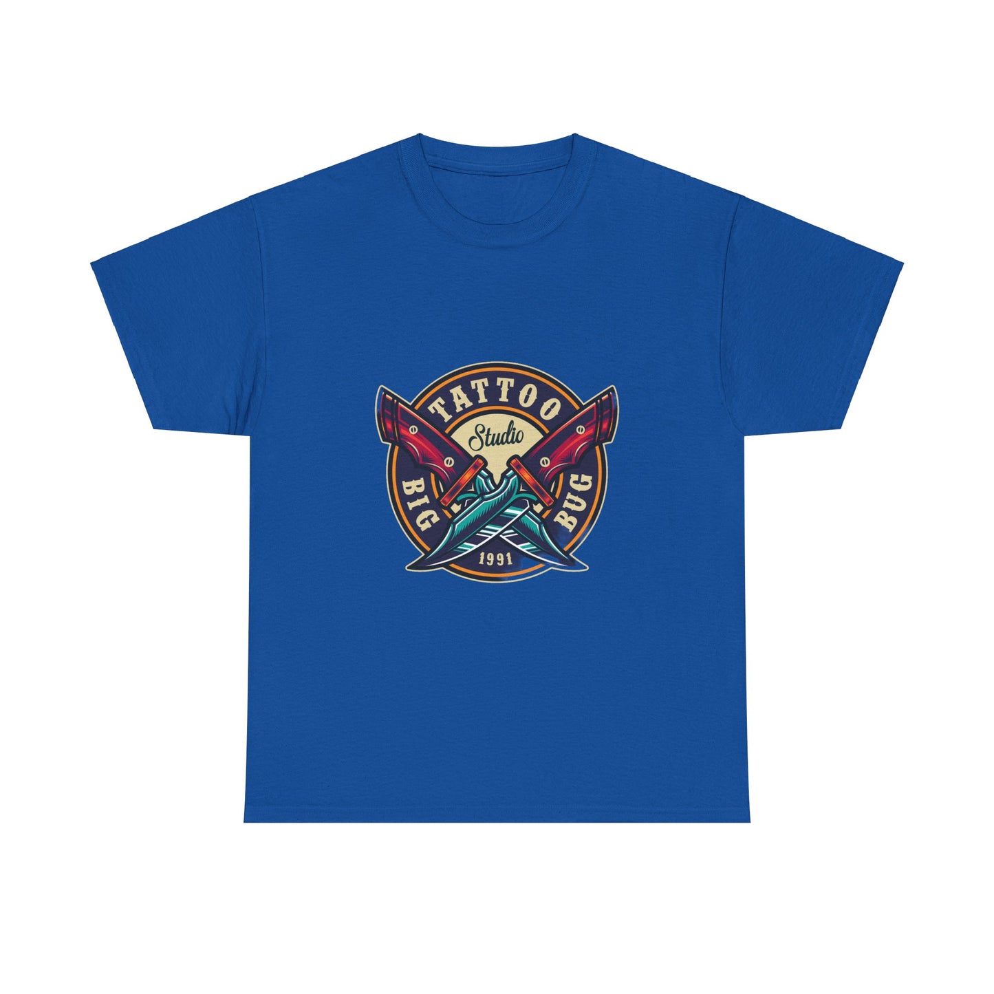 Tattoo Unisex Heavy Cotton Tee | Stylish Graphic T-Shirt for Tattoo Enthusiasts - ArtShirt Couture