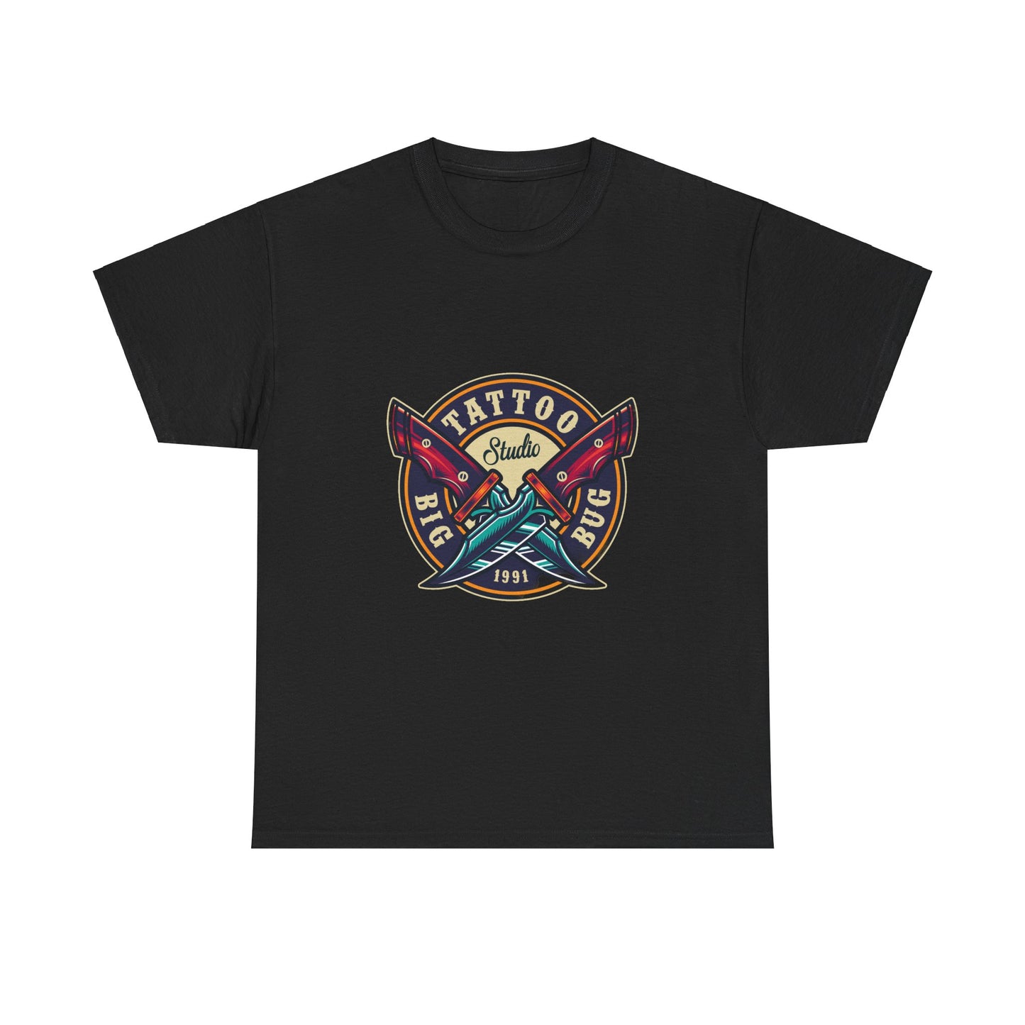 Tattoo Unisex Heavy Cotton Tee | Stylish Graphic T-Shirt for Tattoo Enthusiasts - ArtShirt Couture