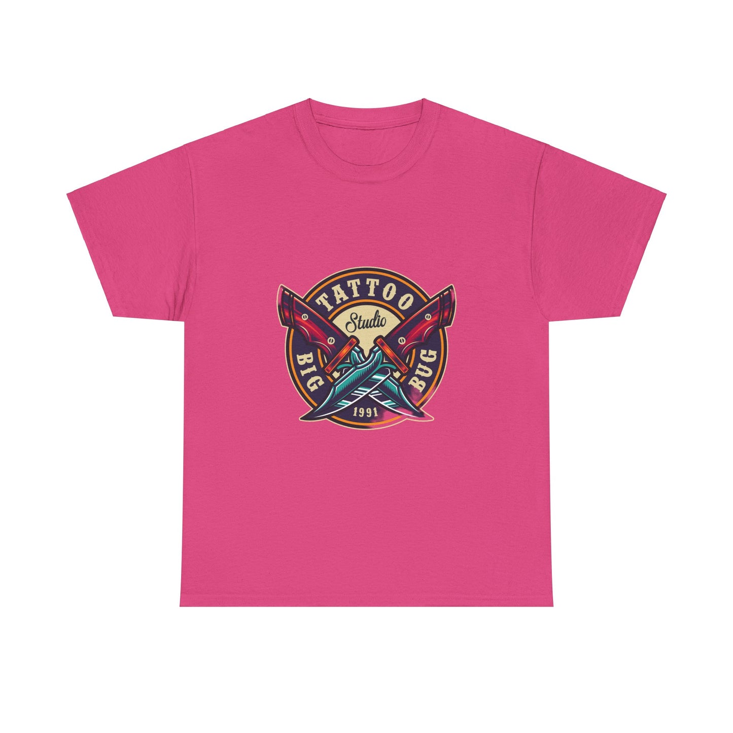 Tattoo Unisex Heavy Cotton Tee | Stylish Graphic T-Shirt for Tattoo Enthusiasts - ArtShirt Couture