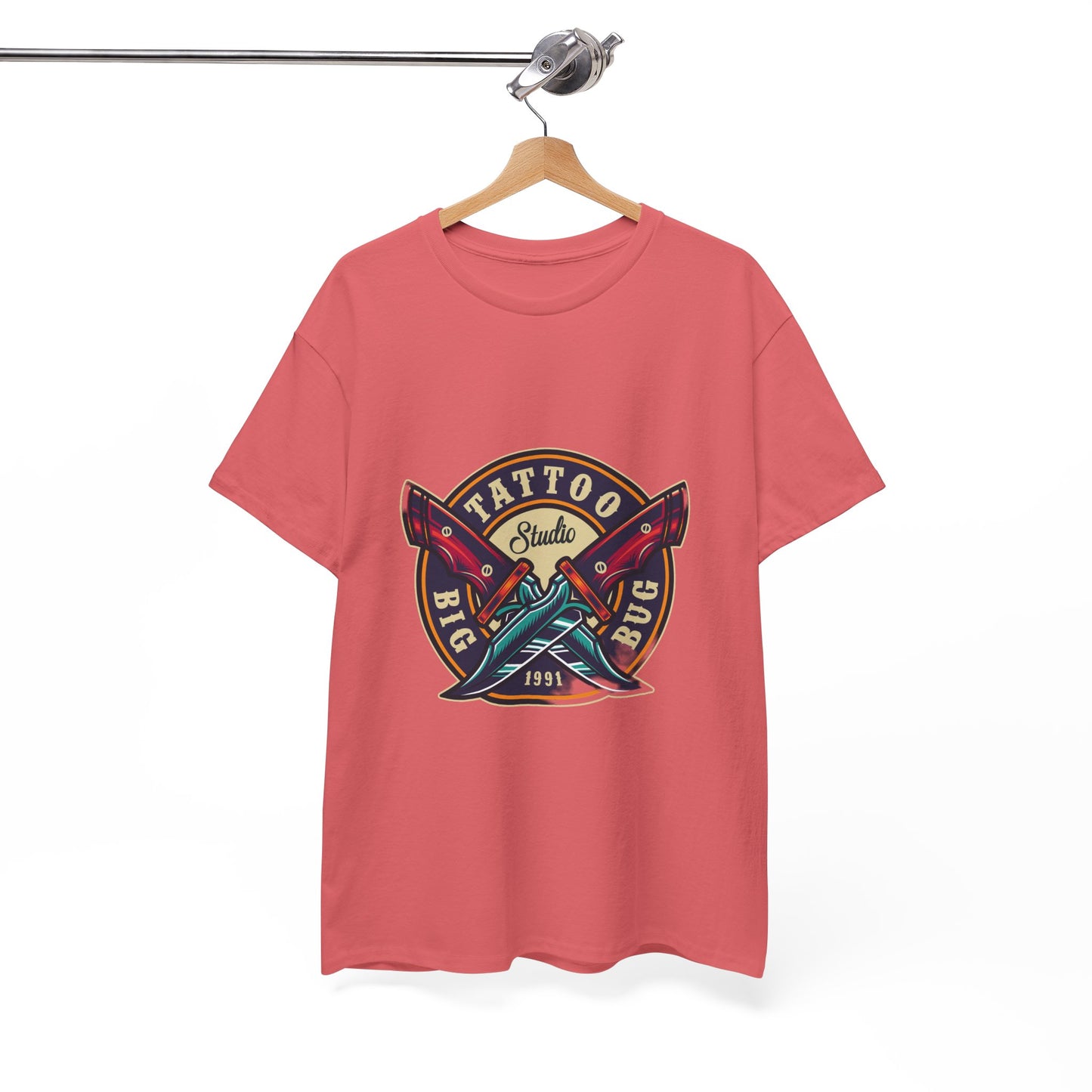 Tattoo Unisex Heavy Cotton Tee | Stylish Graphic T-Shirt for Tattoo Enthusiasts - ArtShirt Couture