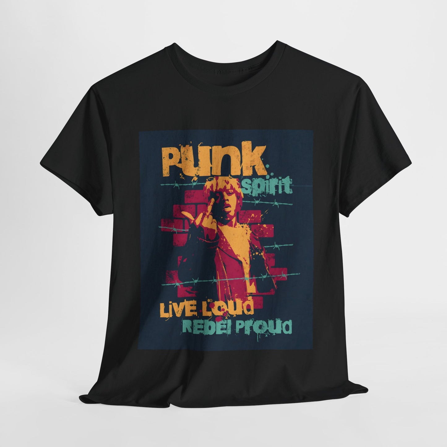Punk Spirit - Unisex Graphic Tee Shirt - Artshirtcouture