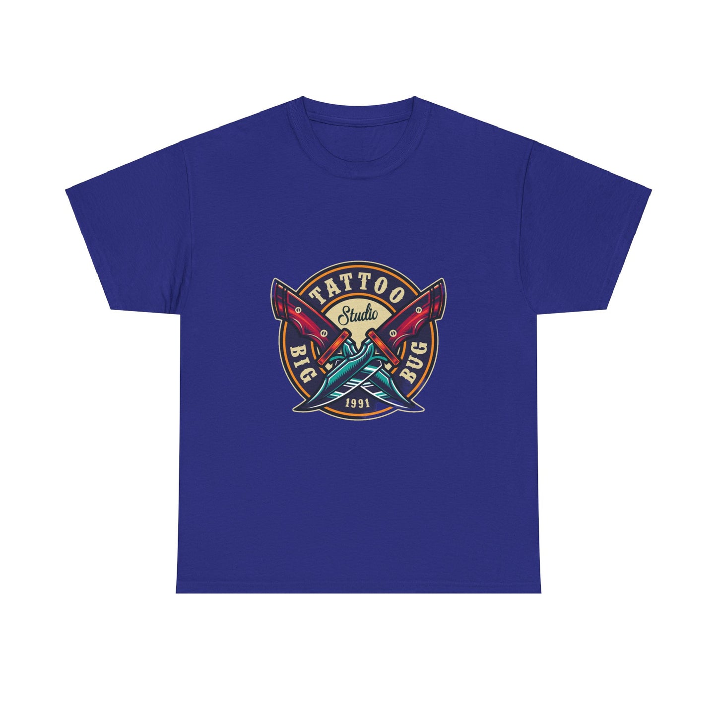 Tattoo Unisex Heavy Cotton Tee | Stylish Graphic T-Shirt for Tattoo Enthusiasts - ArtShirt Couture