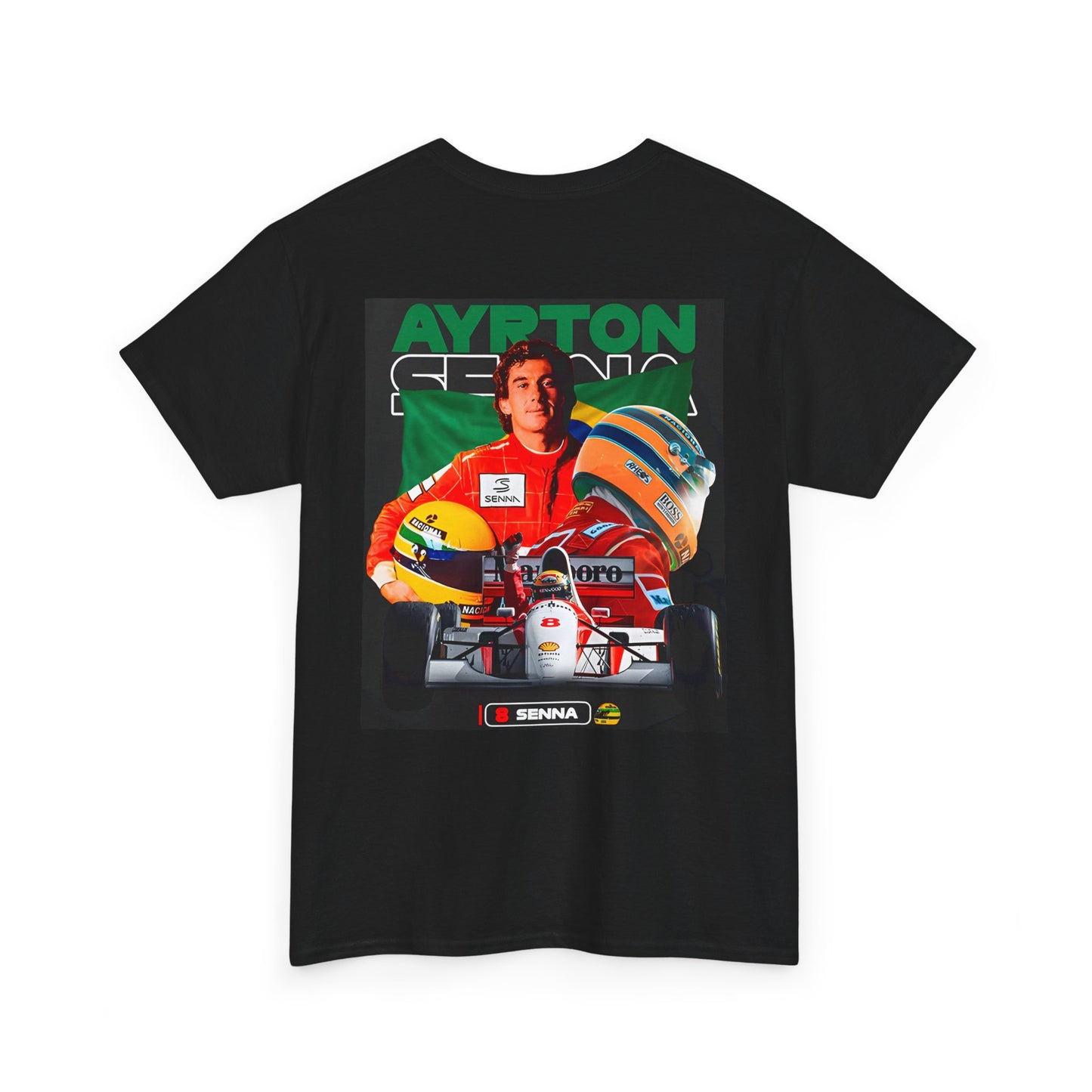 Ayrton Senna Tribute Tee - Racing Fan Unisex T-Shirt