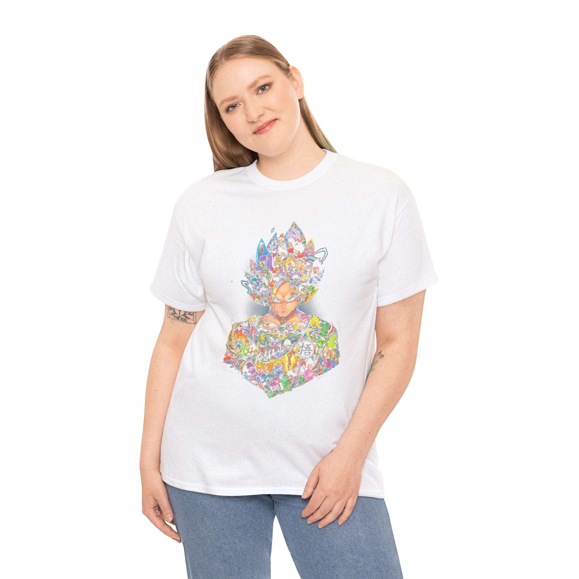 Dragonball the great Unisex Heavy Cotton Tee - ArtShirt Couture