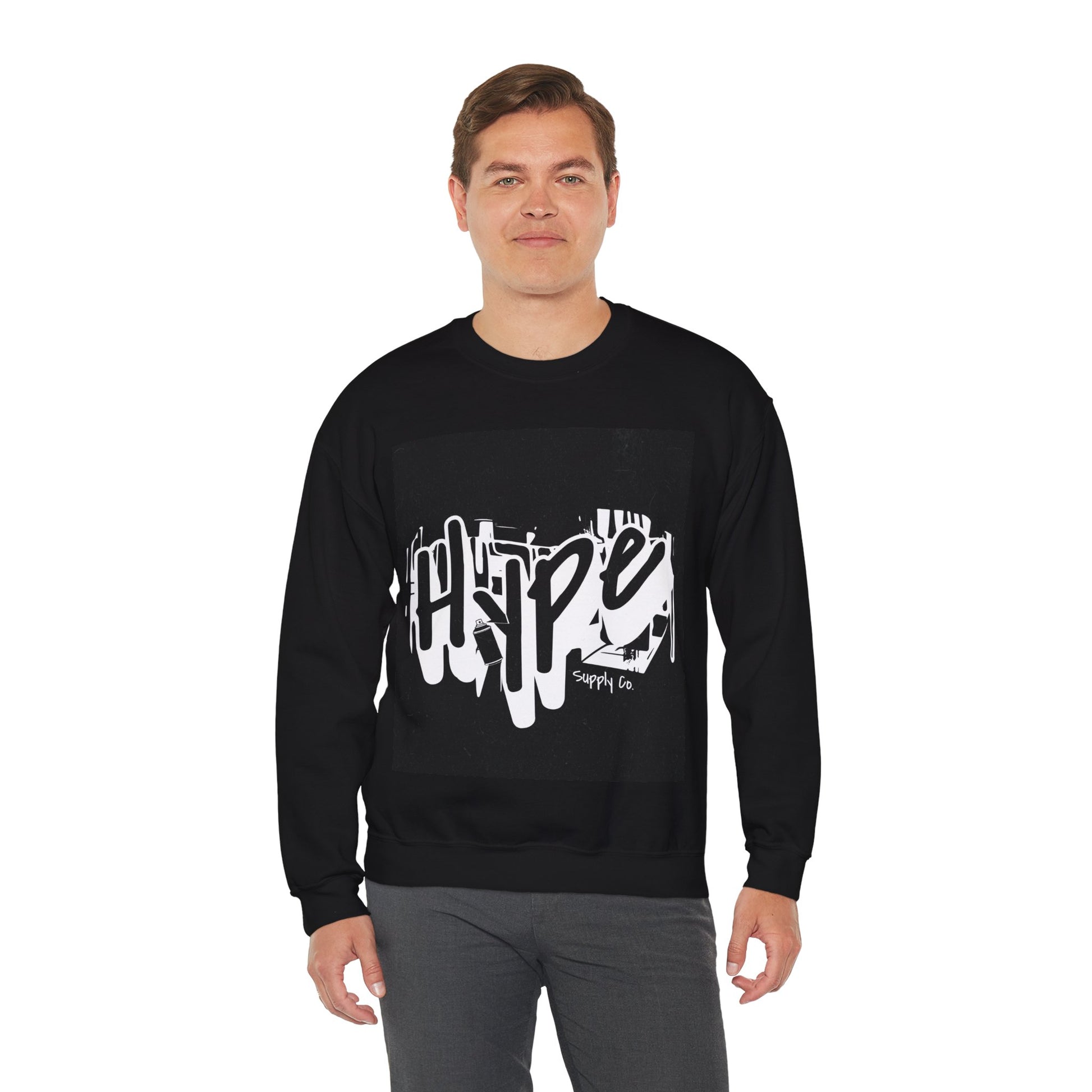Hype Unisex Heavy Blend™ Crewneck Sweatshirt BY ARTSHIRTCOUTURE