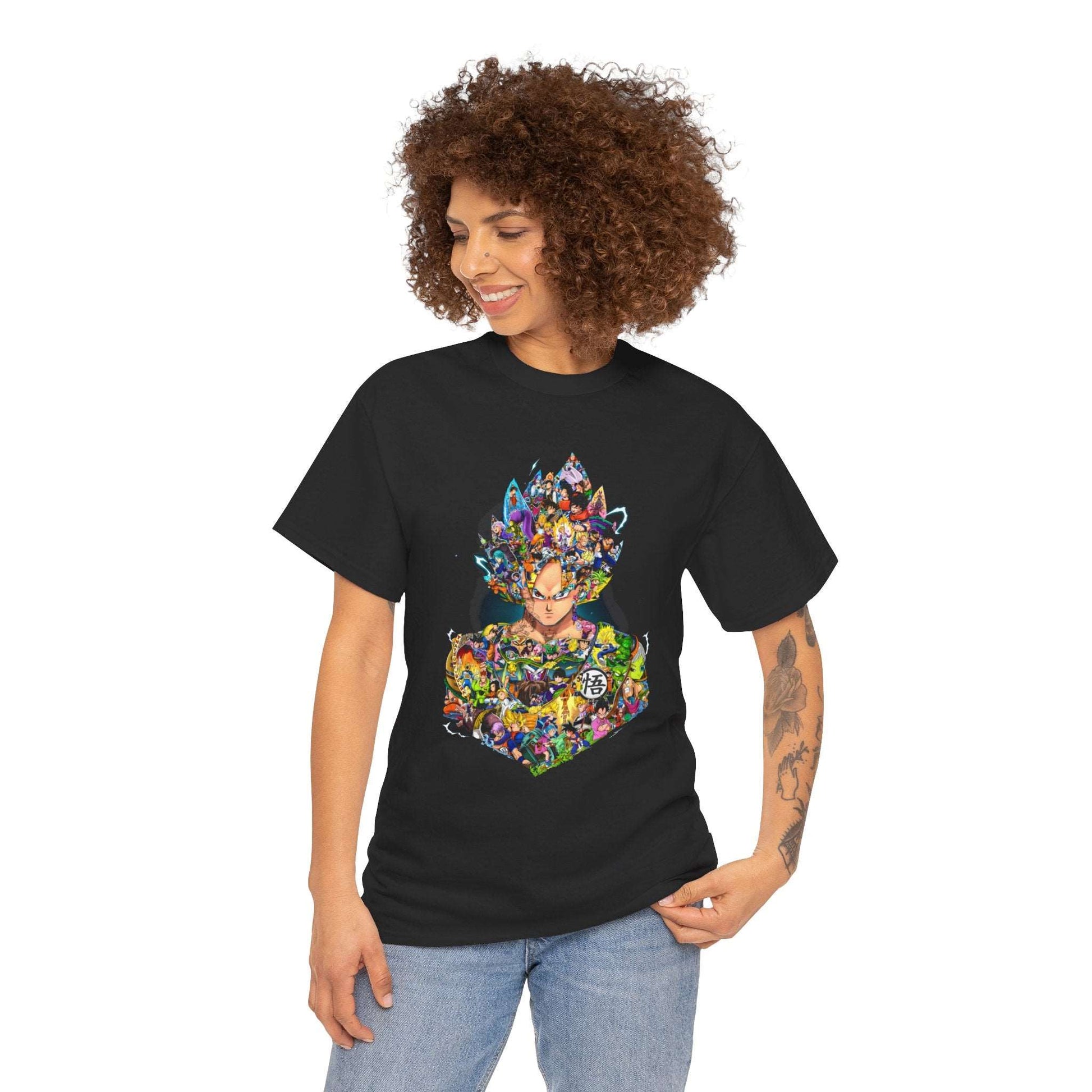Dragonball the great Unisex Heavy Cotton Tee - ArtShirt Couture