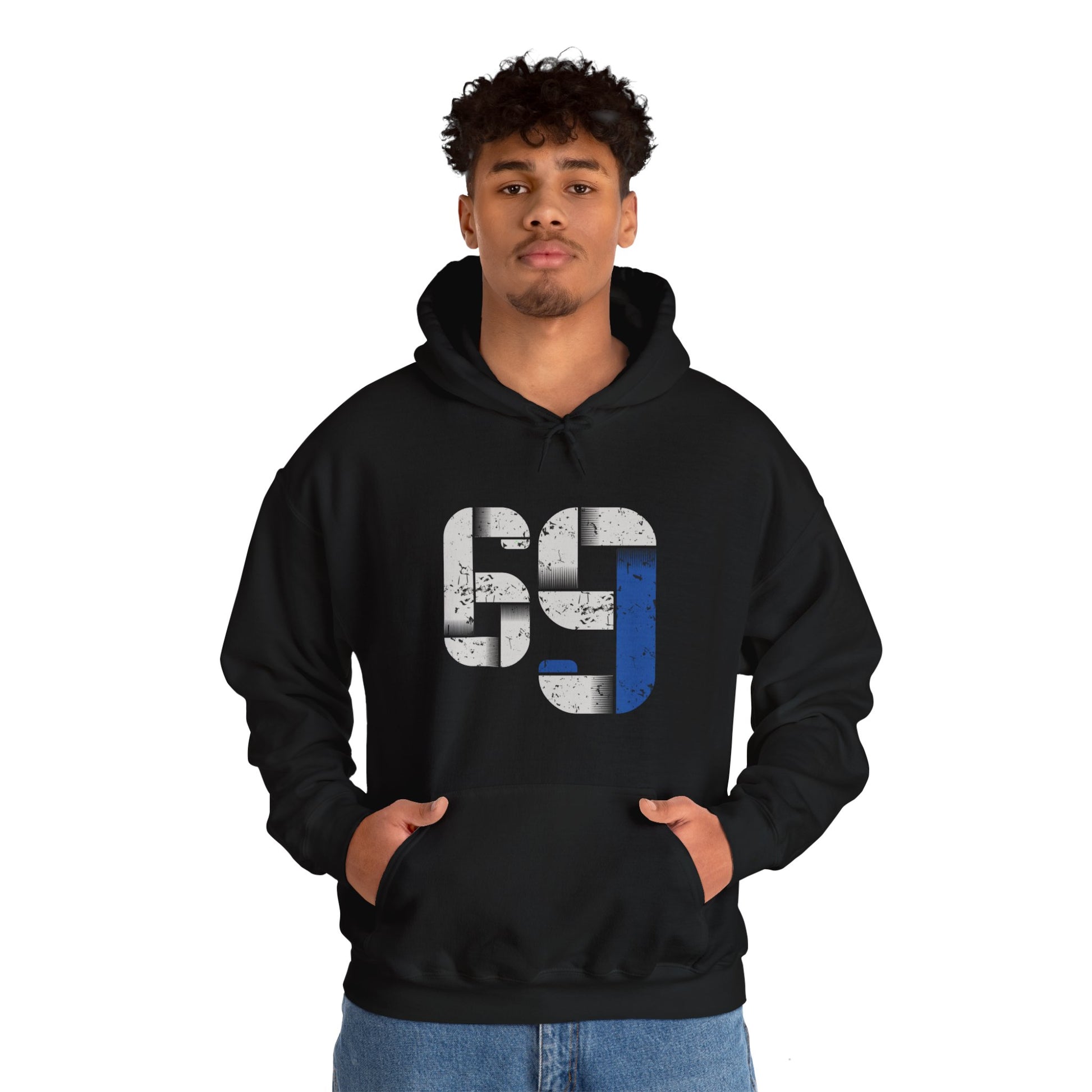 Sixty Nine Unisex Heavy Blend™ Hoodie | Fun Graphic Sweatshirt for Casual Style - ArtShirt Couture