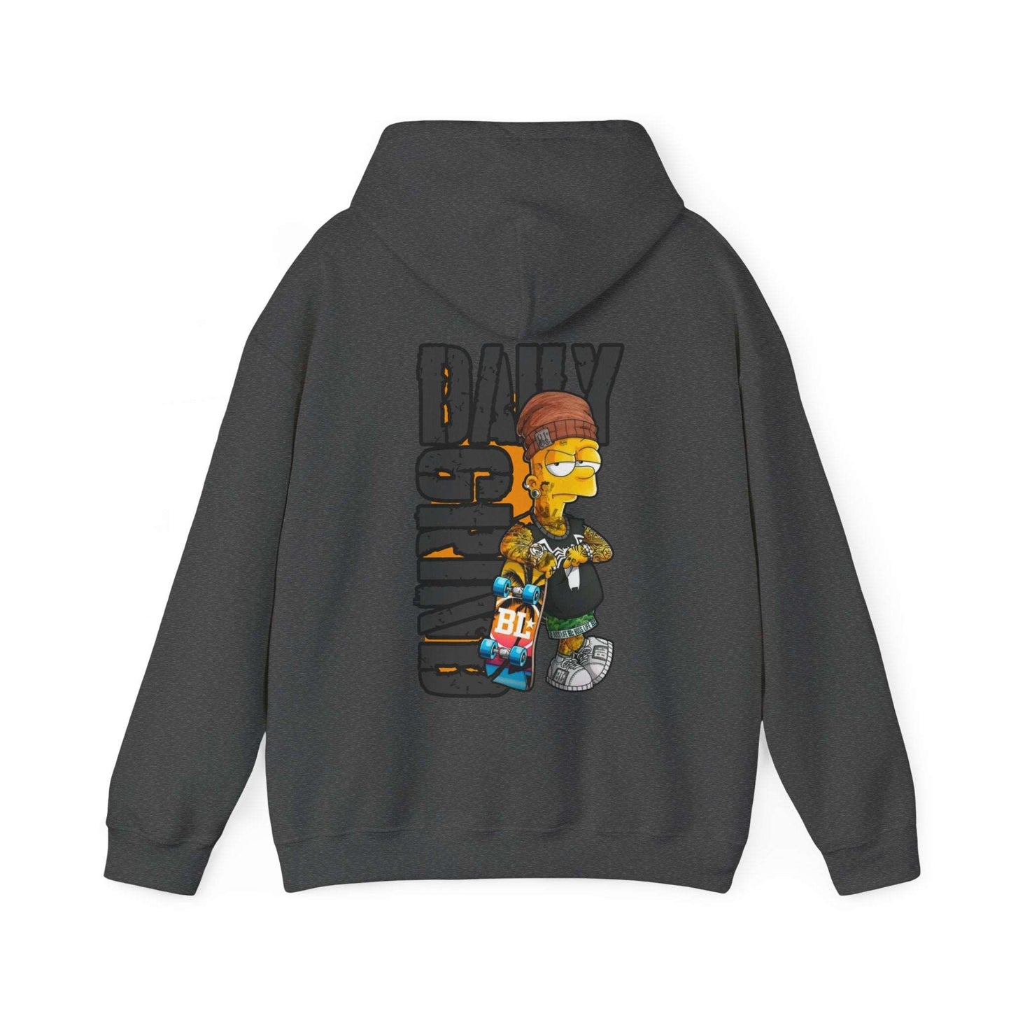 Bart Simspon its nice to be human Unisex Heavy Blend™ Hoodie - ArtShirt Couture