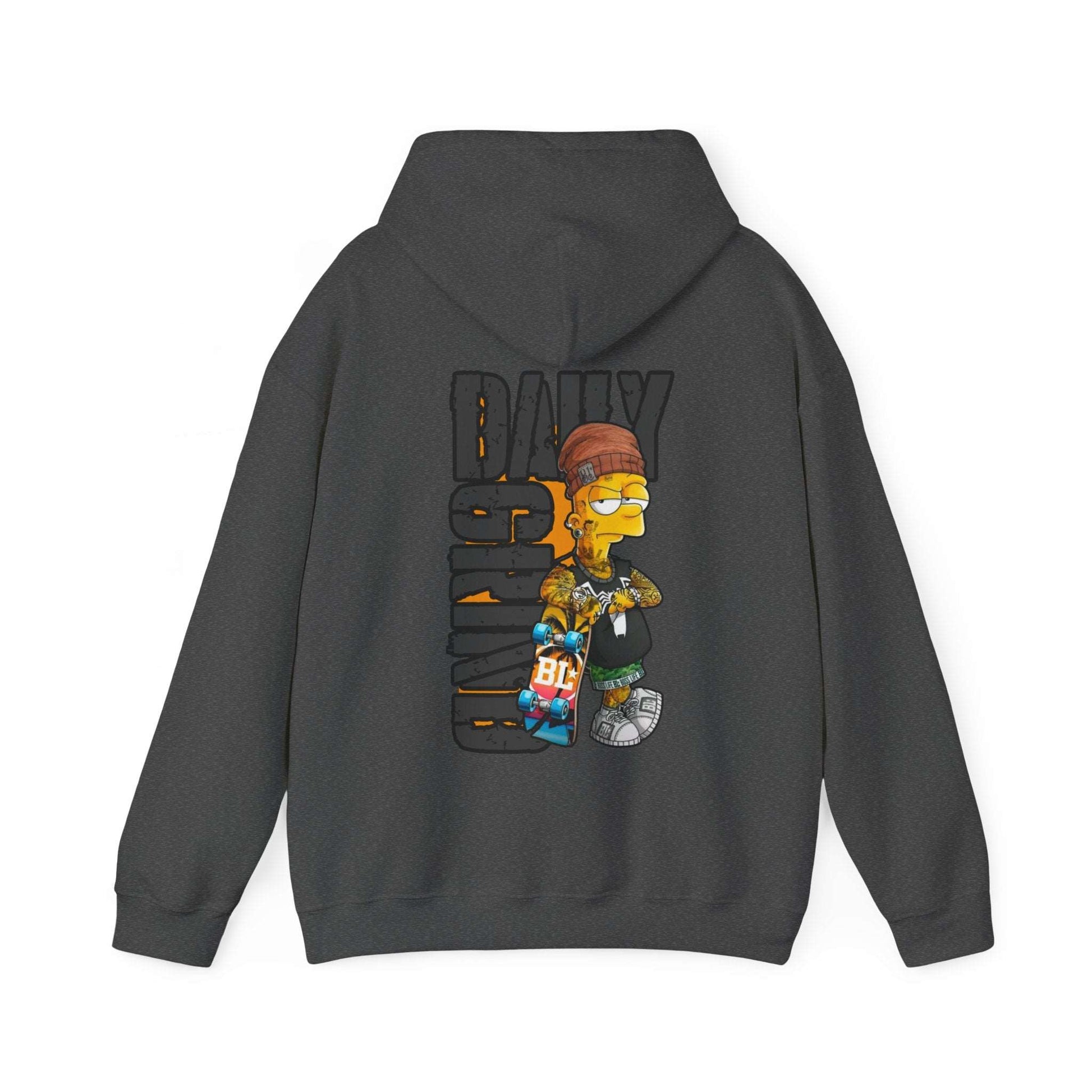 Bart Simspon its nice to be human Unisex Heavy Blend™ Hoodie - ArtShirt Couture