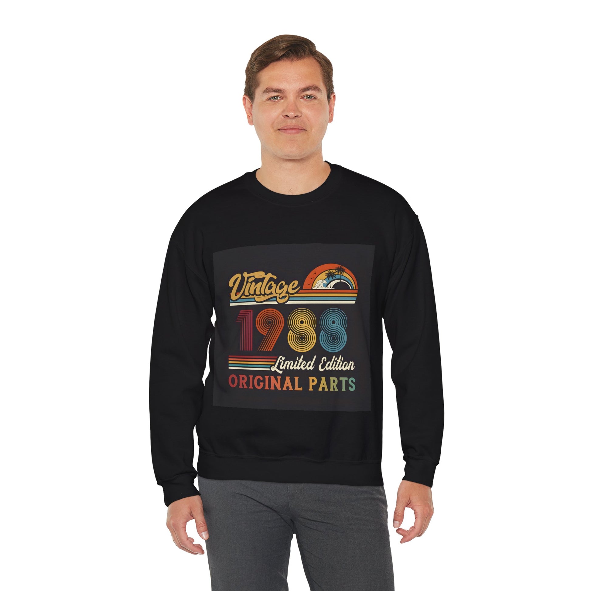 Vintage Retro 1988 Limited Edition Unisex Heavy Blend™ Sweatshirt | Exclusive Graphic Sweatshirt for Nostalgic Style - Artshirtcouture