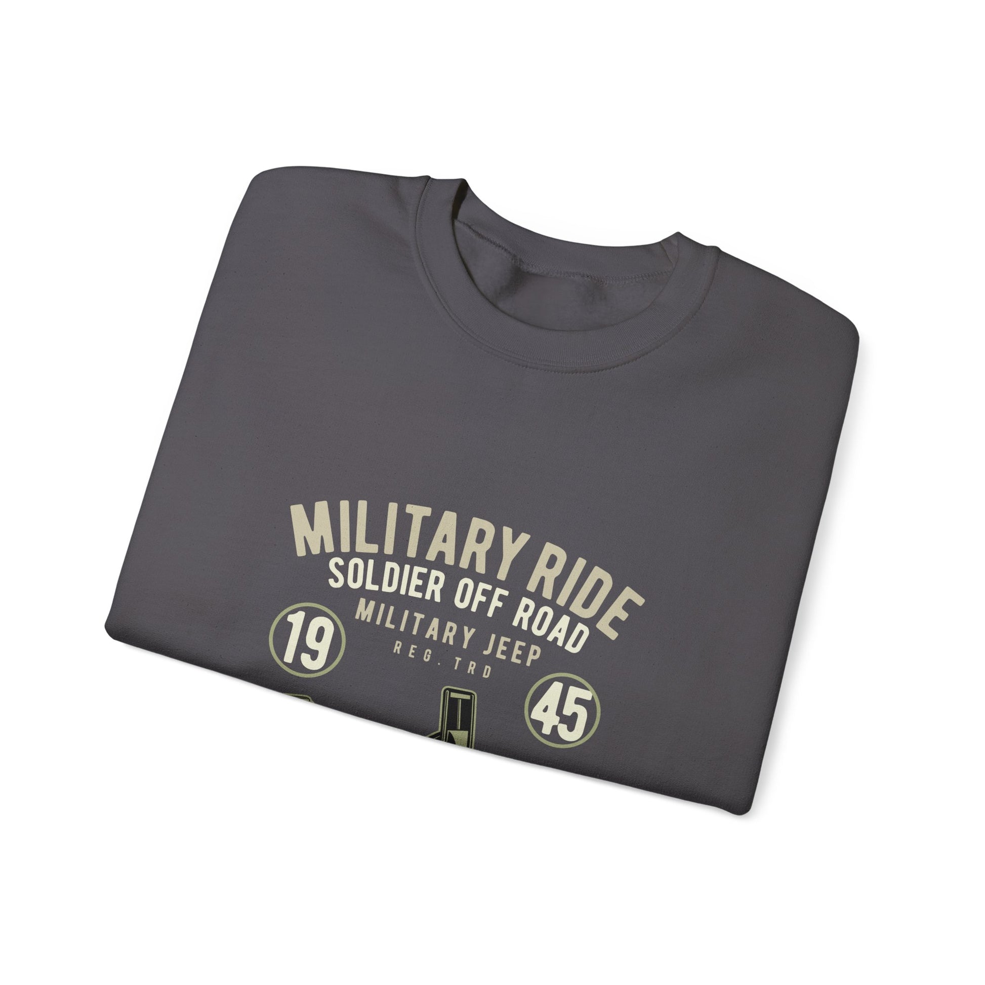 Military ride Unisex Heavy Blend™ Crewneck Sweatshirt - ArtShirt Couture