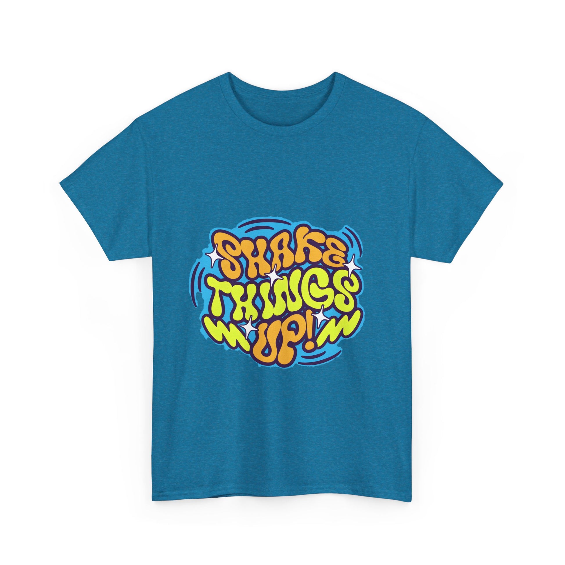 Shake Things Up Unisex Heavy Cotton Tee | Fun and Playful Graphic T-Shirt - ArtShirt Couture