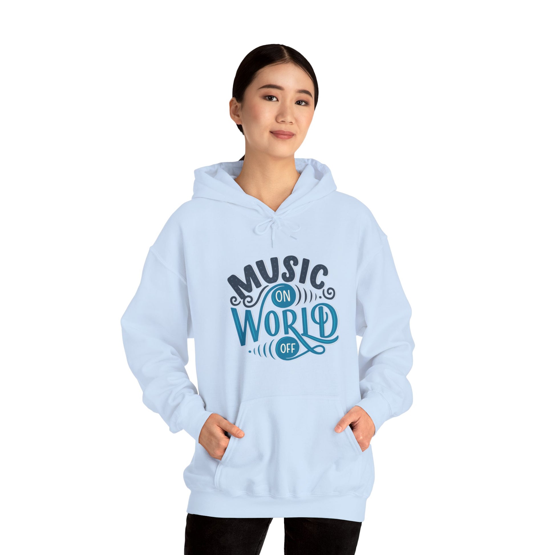 I love the music unisex hoodie - ArtShirt Couture