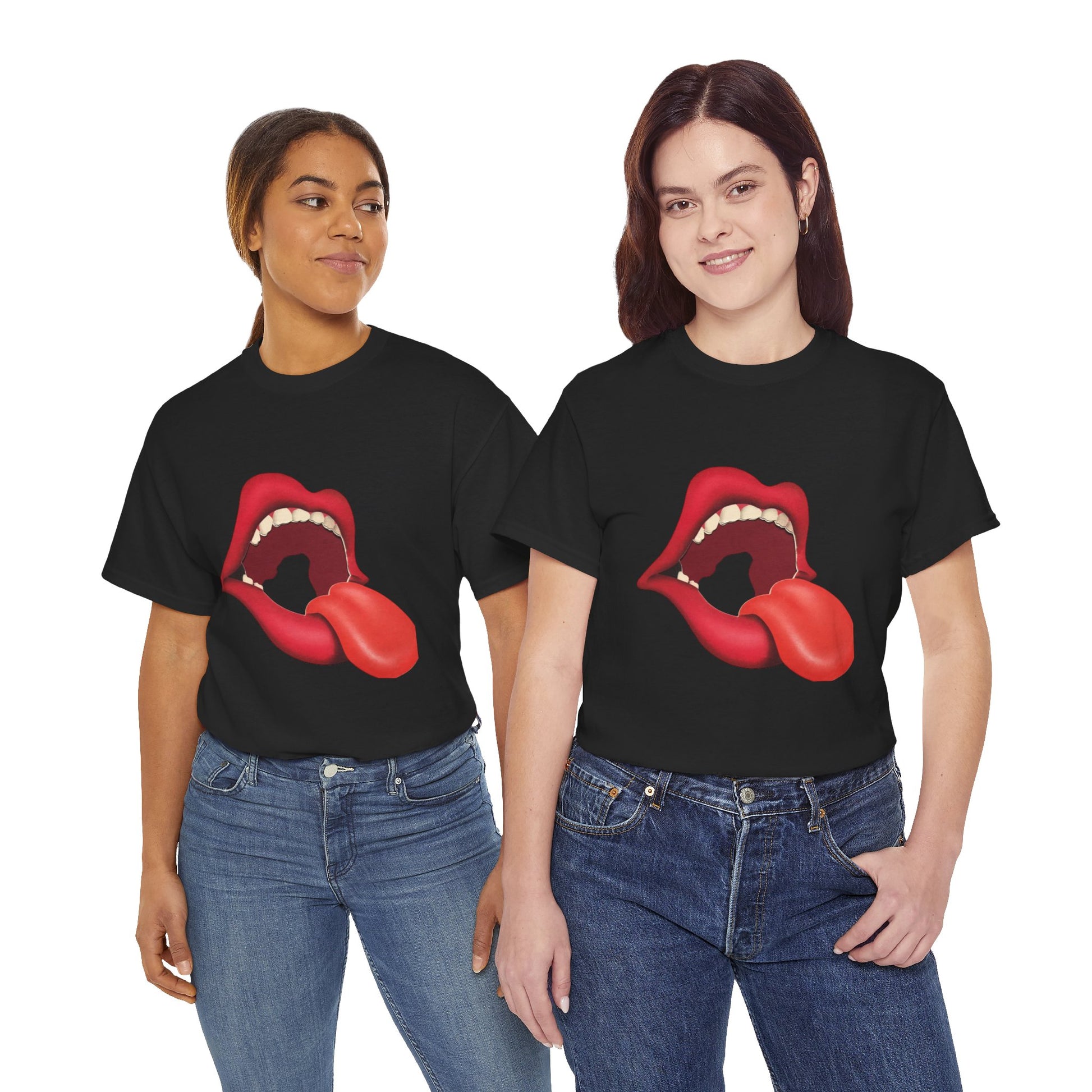 The Stones Unisex Heavy Cotton Tee | Classic Graphic T-Shirt for Rock Music Lovers - ArtShirt Couture