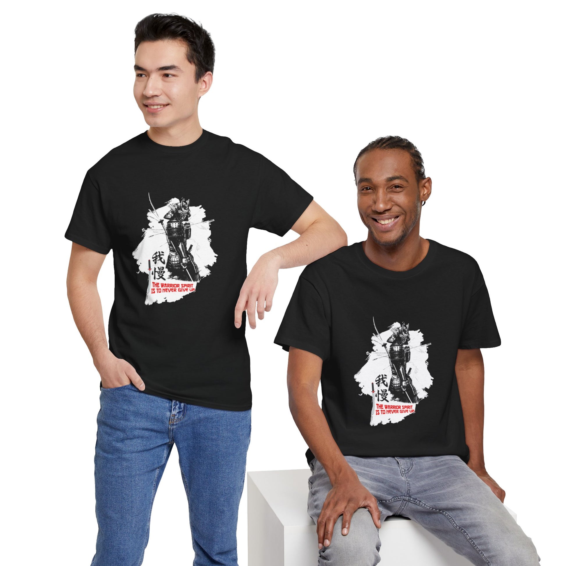 Samurai Japan Unisex Heavy Cotton Tee | Authentic Graphic T-Shirt for Martial Arts and Culture Enthusiasts - ArtShirt Couture