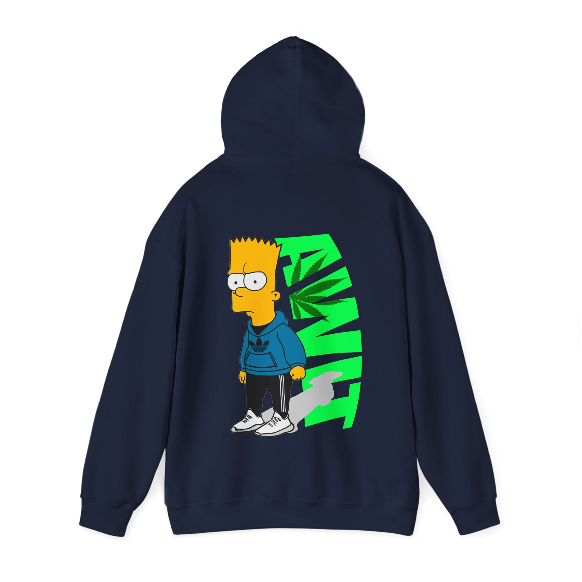 Bart Simpson Designed Unisex Heavy Blend™ Hooded Sweatshirt - ArtShirt Couture