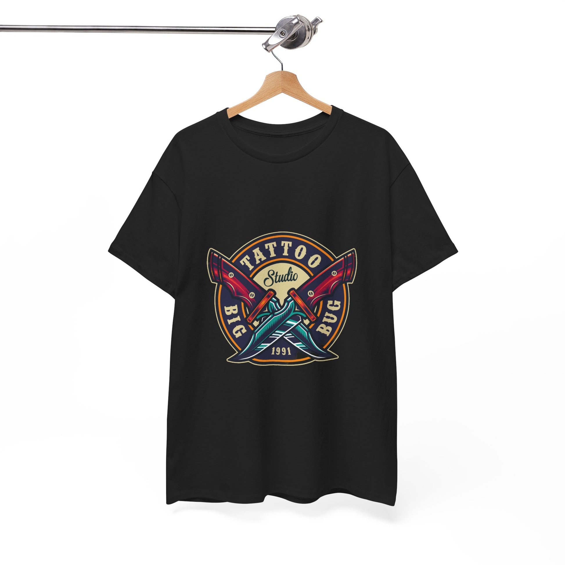 Tattoo Unisex Heavy Cotton Tee | Stylish Graphic T-Shirt for Tattoo Enthusiasts - ArtShirt Couture