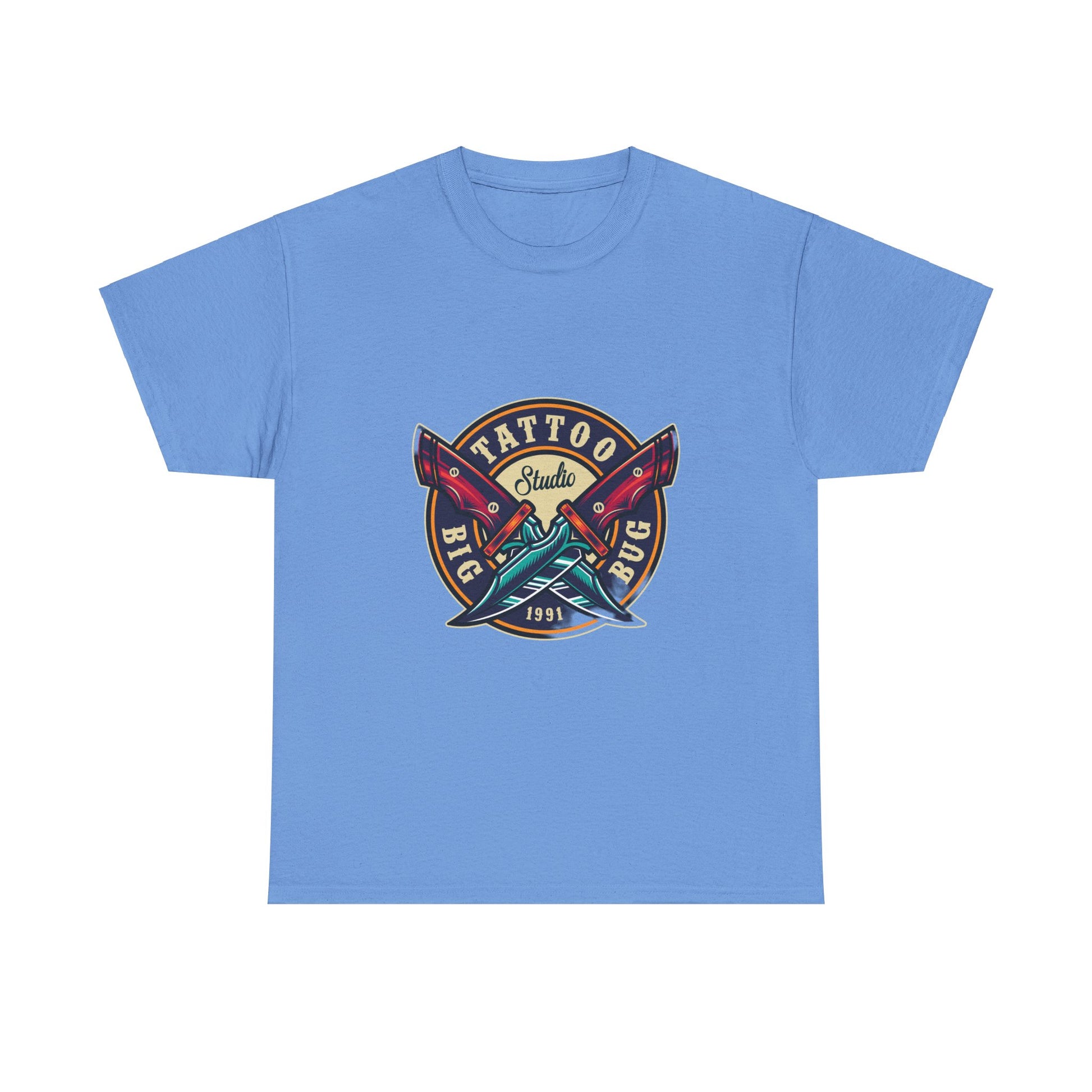 Tattoo Unisex Heavy Cotton Tee | Stylish Graphic T-Shirt for Tattoo Enthusiasts - ArtShirt Couture