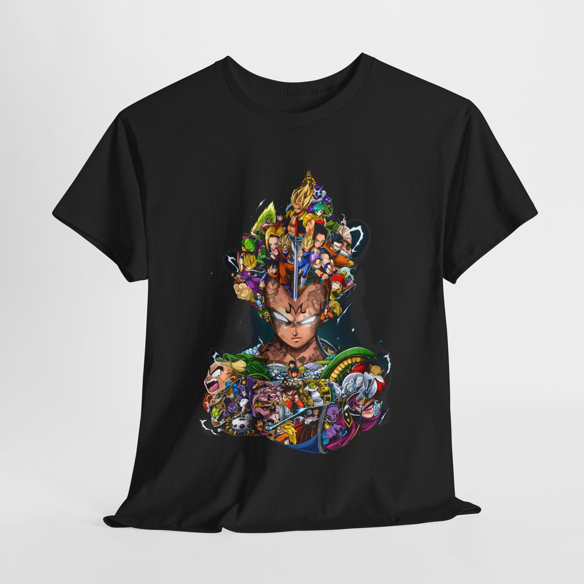 Dragonball v4 Unisex Heavy Cotton Tee - ArtShirt Couture