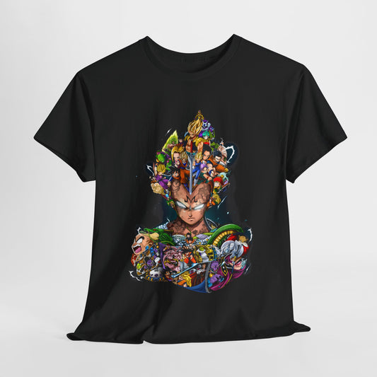 Dragonball v4 Unisex Heavy Cotton Tee - ArtShirt Couture