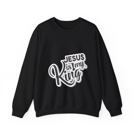 Jesus is my king Unisex Heavy Blend™ Crewneck Sweatshirt - ArtShirt Couture