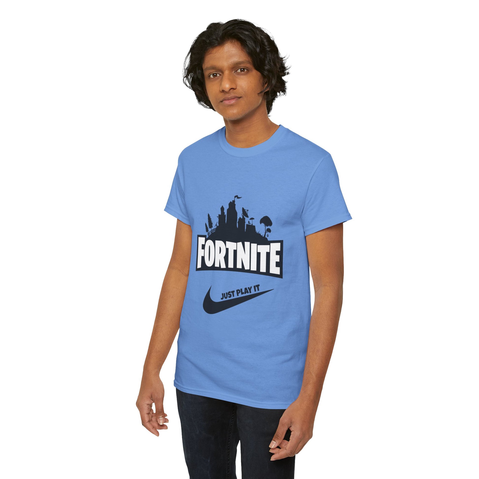 Fortnite Designed Unisex Heavy Cotton Tee | Stylish Graphic T-Shirt for Gamers - ArtShirt Couture