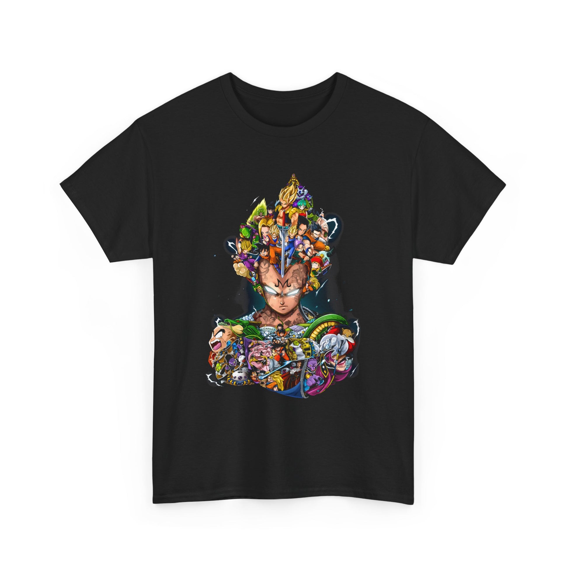 Dragonball v4 Unisex Heavy Cotton Tee - ArtShirt Couture