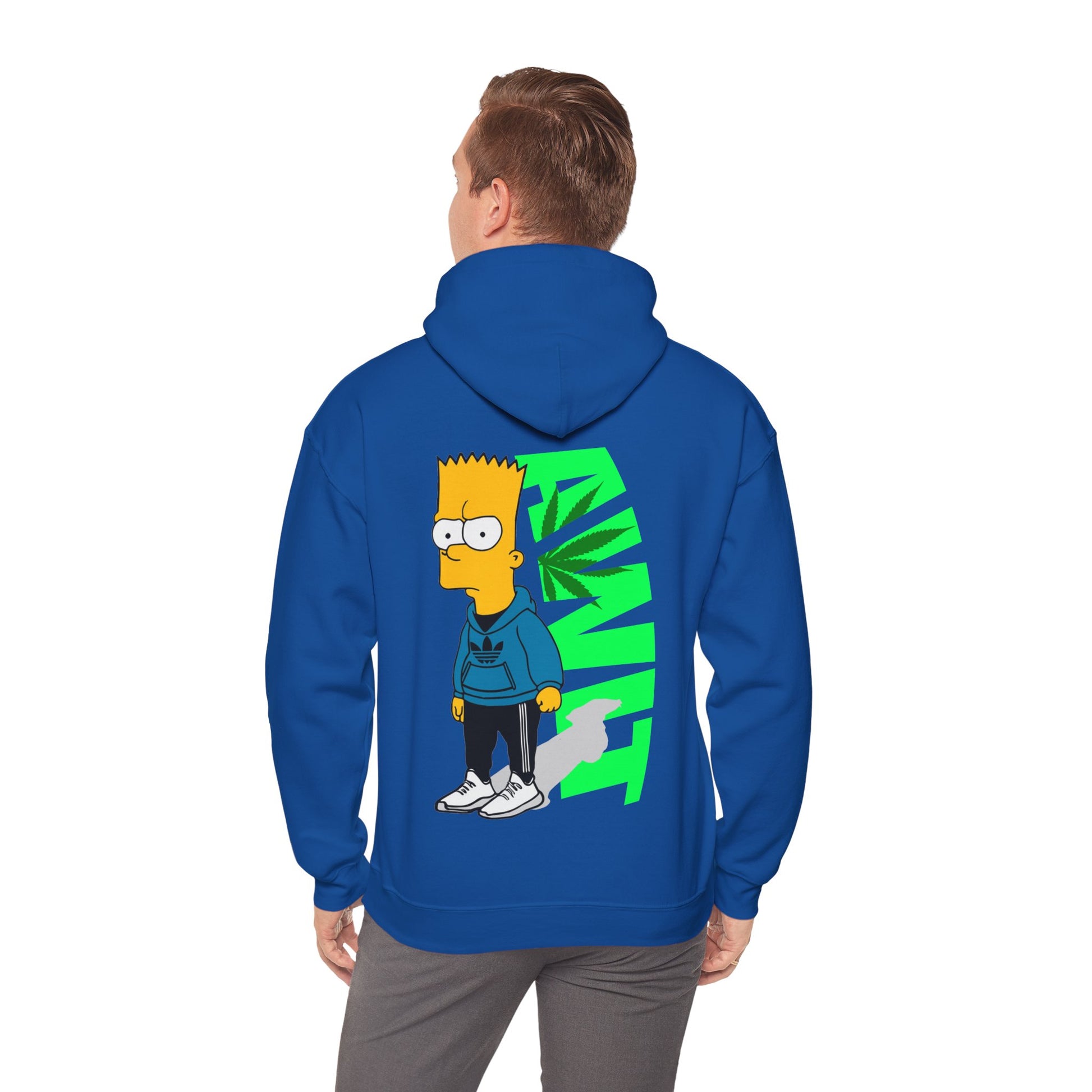 Bart Simpson Designed Unisex Heavy Blend™ Hooded Sweatshirt - ArtShirt Couture