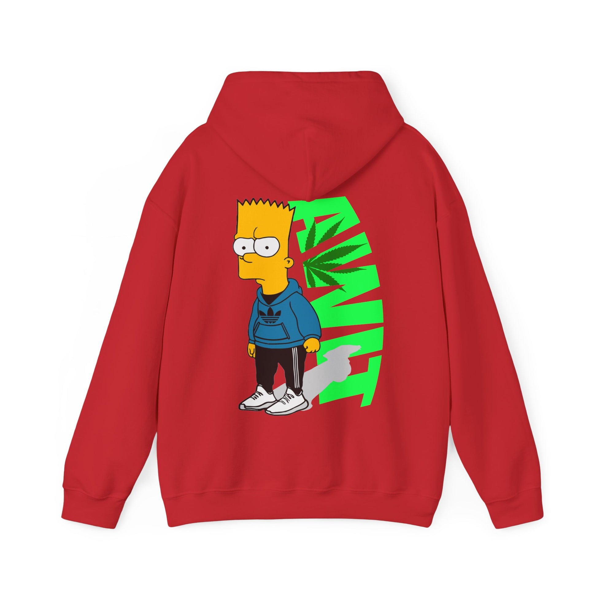 Bart Simpson Designed Unisex Heavy Blend™ Hooded Sweatshirt - ArtShirt Couture