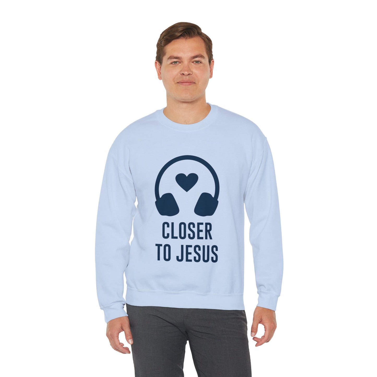 Closer to Jesus Sweatshirt - ArtShirt Couture