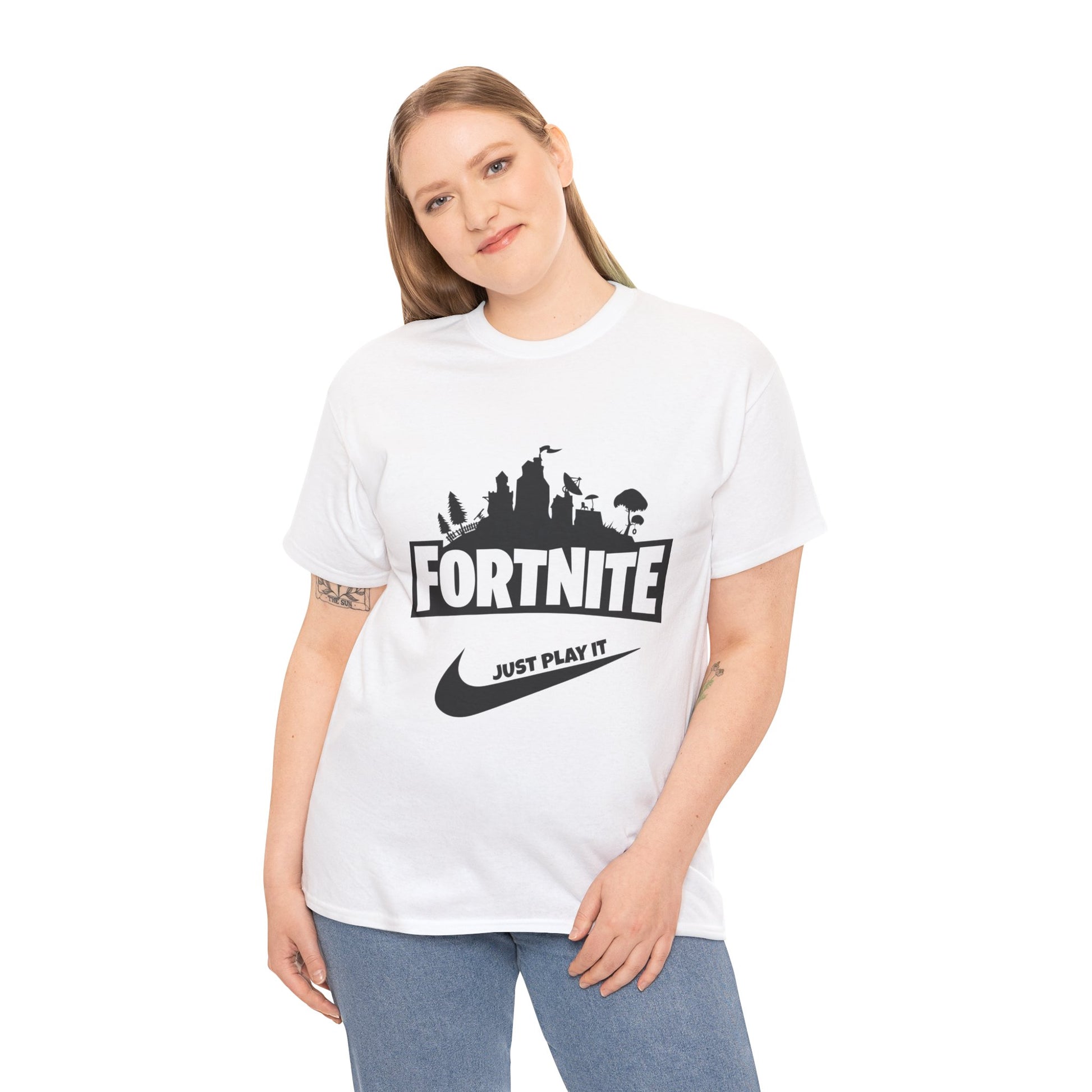Fortnite designed Unisex Heavy Cotton Tee - ArtShirt Couture