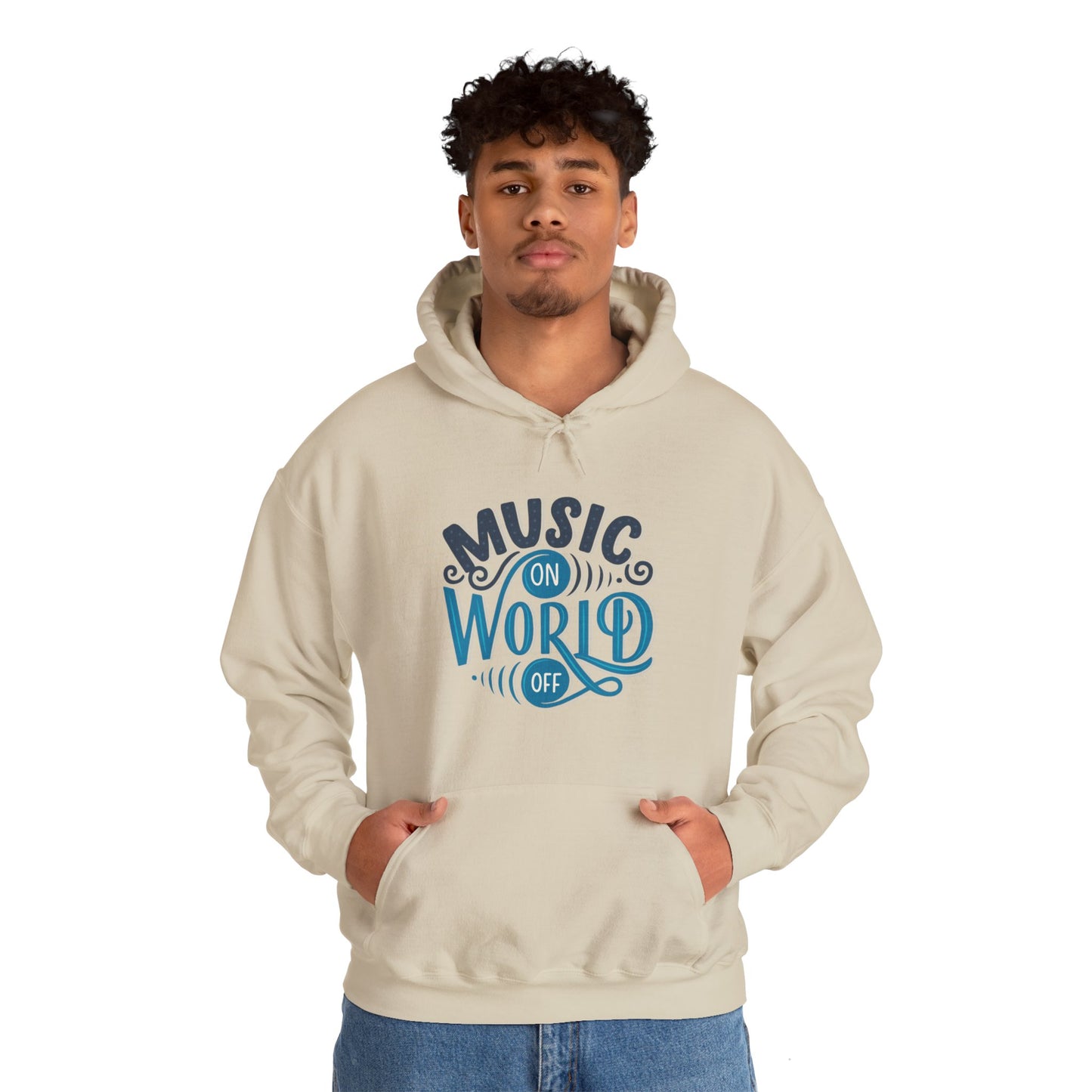 I love the music unisex hoodie - ArtShirt Couture