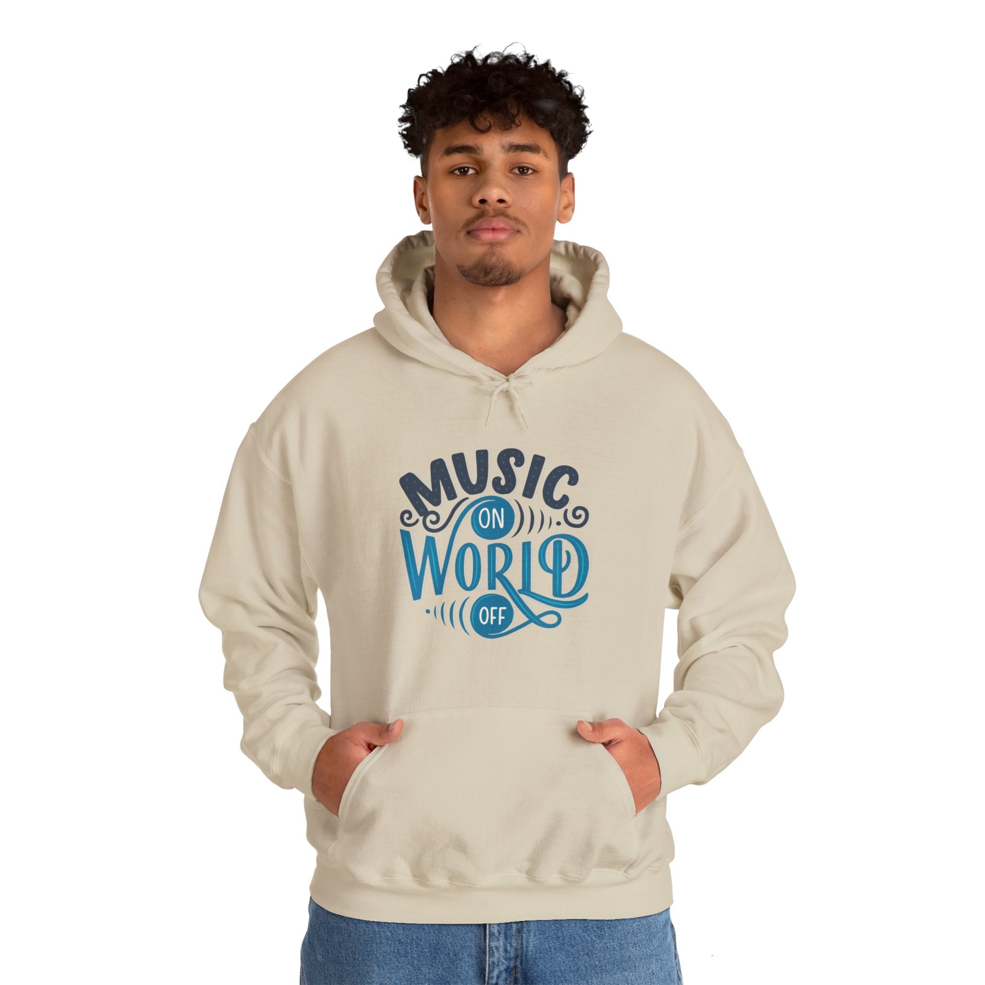 I love the music unisex hoodie - ArtShirt Couture