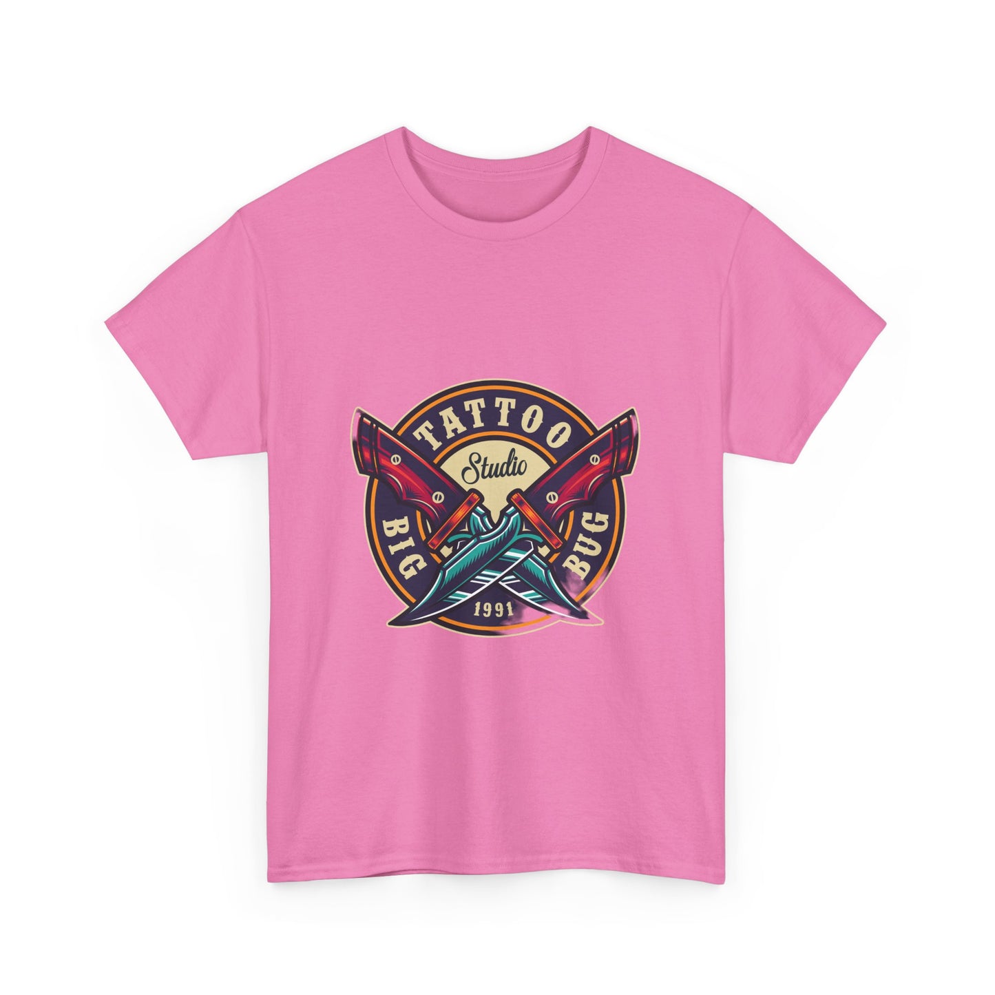 Tattoo Unisex Heavy Cotton Tee | Stylish Graphic T-Shirt for Tattoo Enthusiasts - ArtShirt Couture