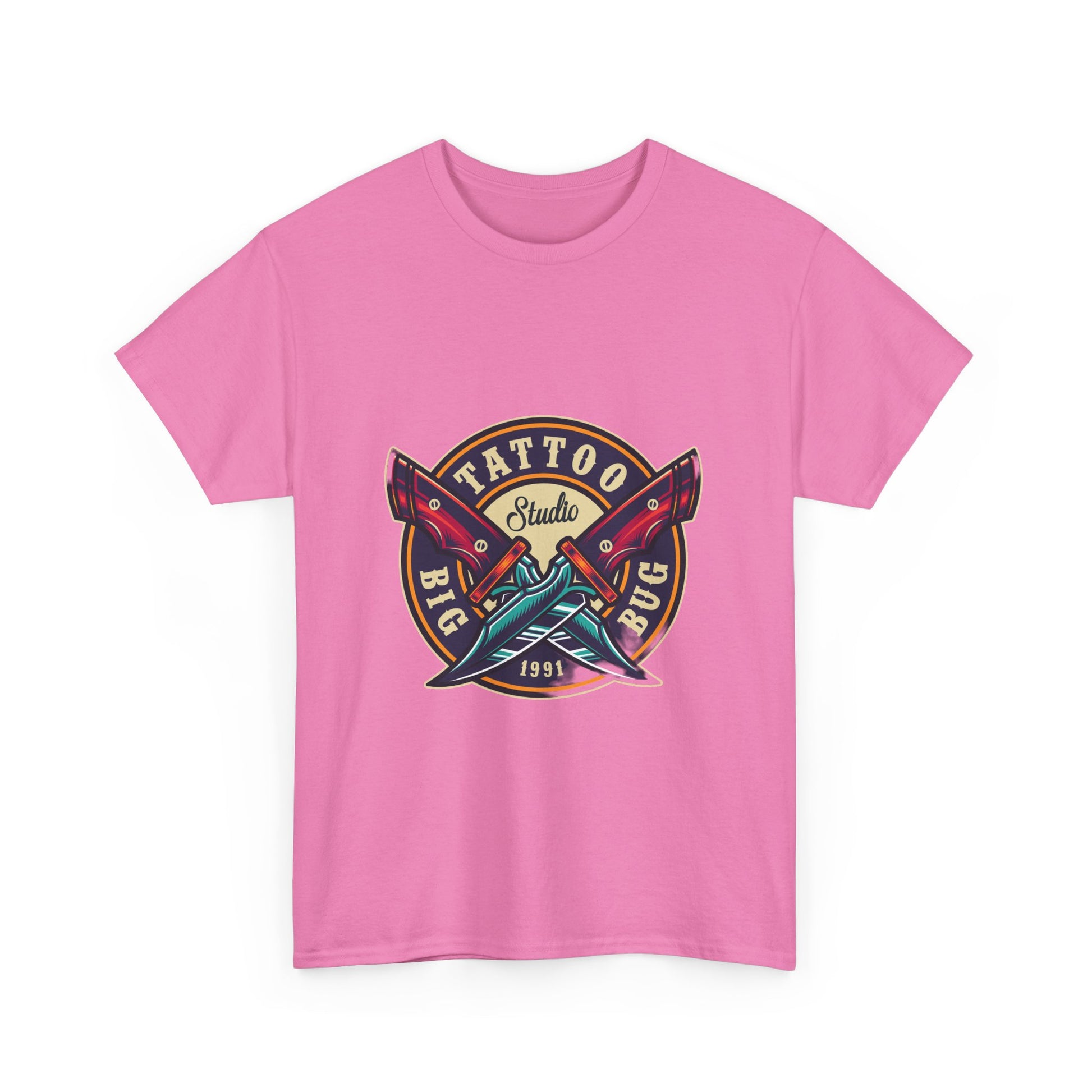 Tattoo Unisex Heavy Cotton Tee | Stylish Graphic T-Shirt for Tattoo Enthusiasts - ArtShirt Couture