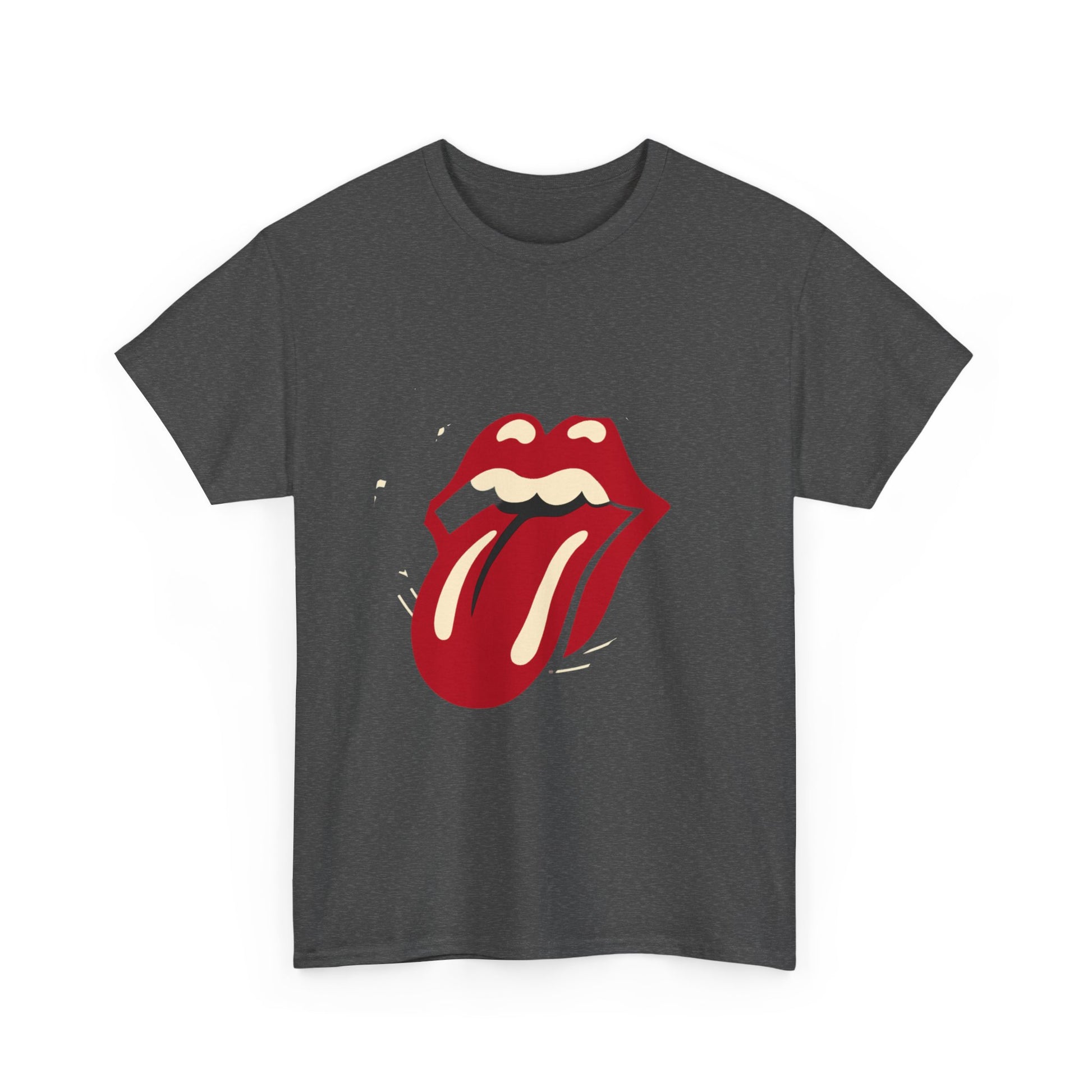 The Stone Tongue Unisex Heavy Cotton Tee | Edgy Graphic T-Shirt for Rock Music Fans - ArtShirt Couture