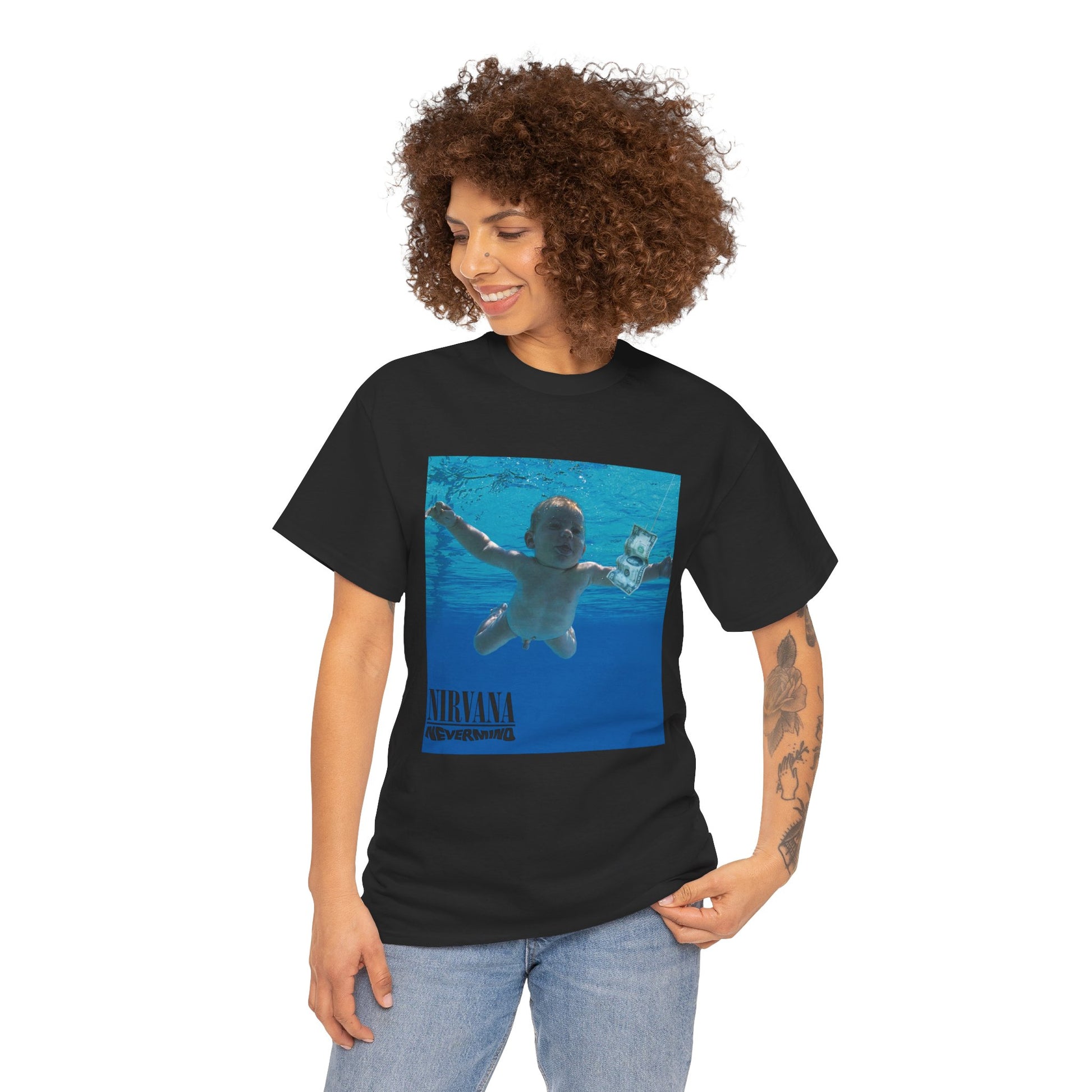 Nirvana Unisex Heavy Cotton Tee - ArtShirt Couture