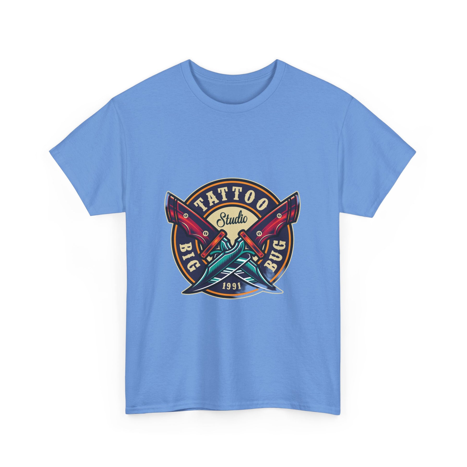 Tattoo Unisex Heavy Cotton Tee | Stylish Graphic T-Shirt for Tattoo Enthusiasts - ArtShirt Couture