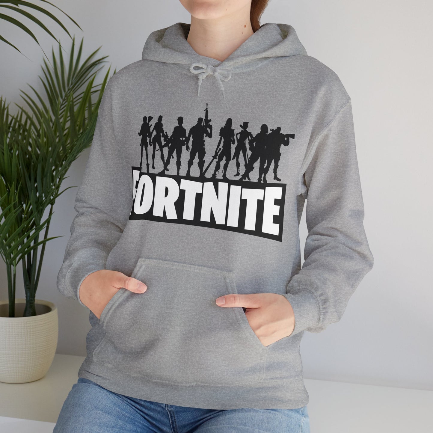 Fortnite game hoodie Unisex Heavy Blend™ Hooded Sweatshirt - ArtShirt Couture