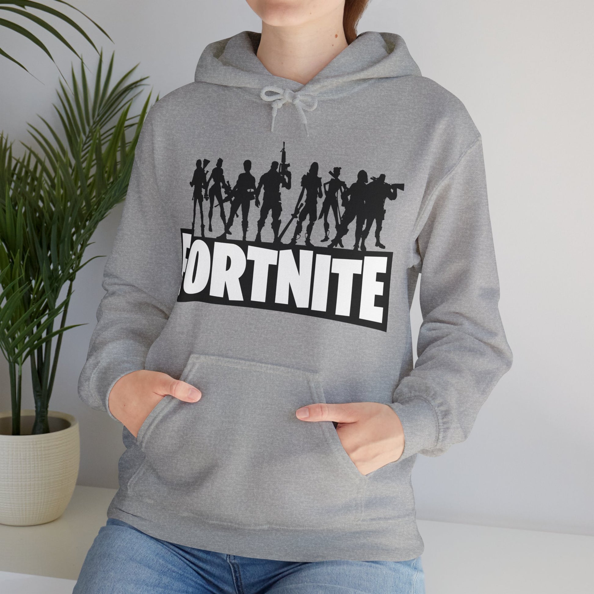 Fortnite game hoodie Unisex Heavy Blend™ Hooded Sweatshirt - ArtShirt Couture