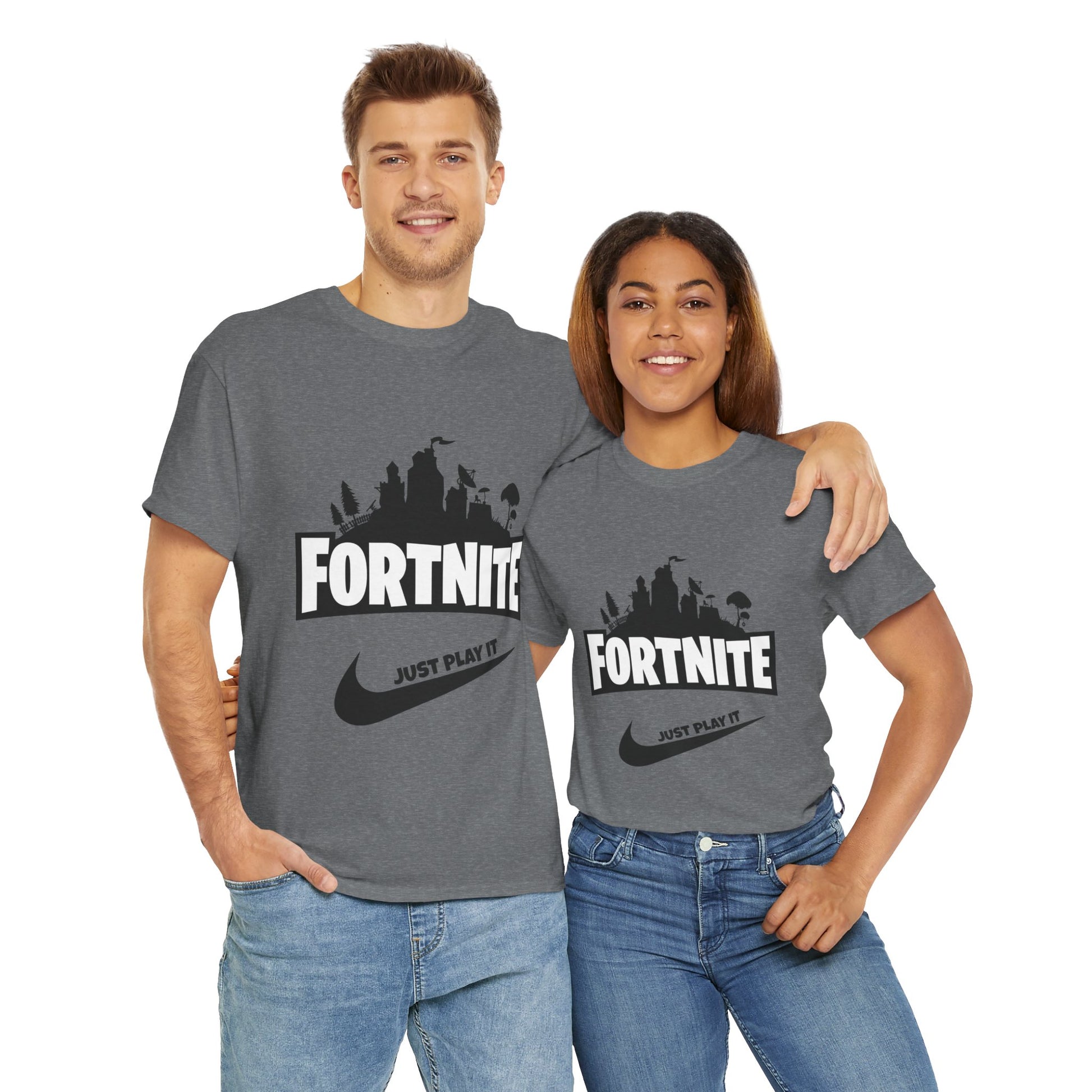 Fortnite designed Unisex Heavy Cotton Tee - ArtShirt Couture