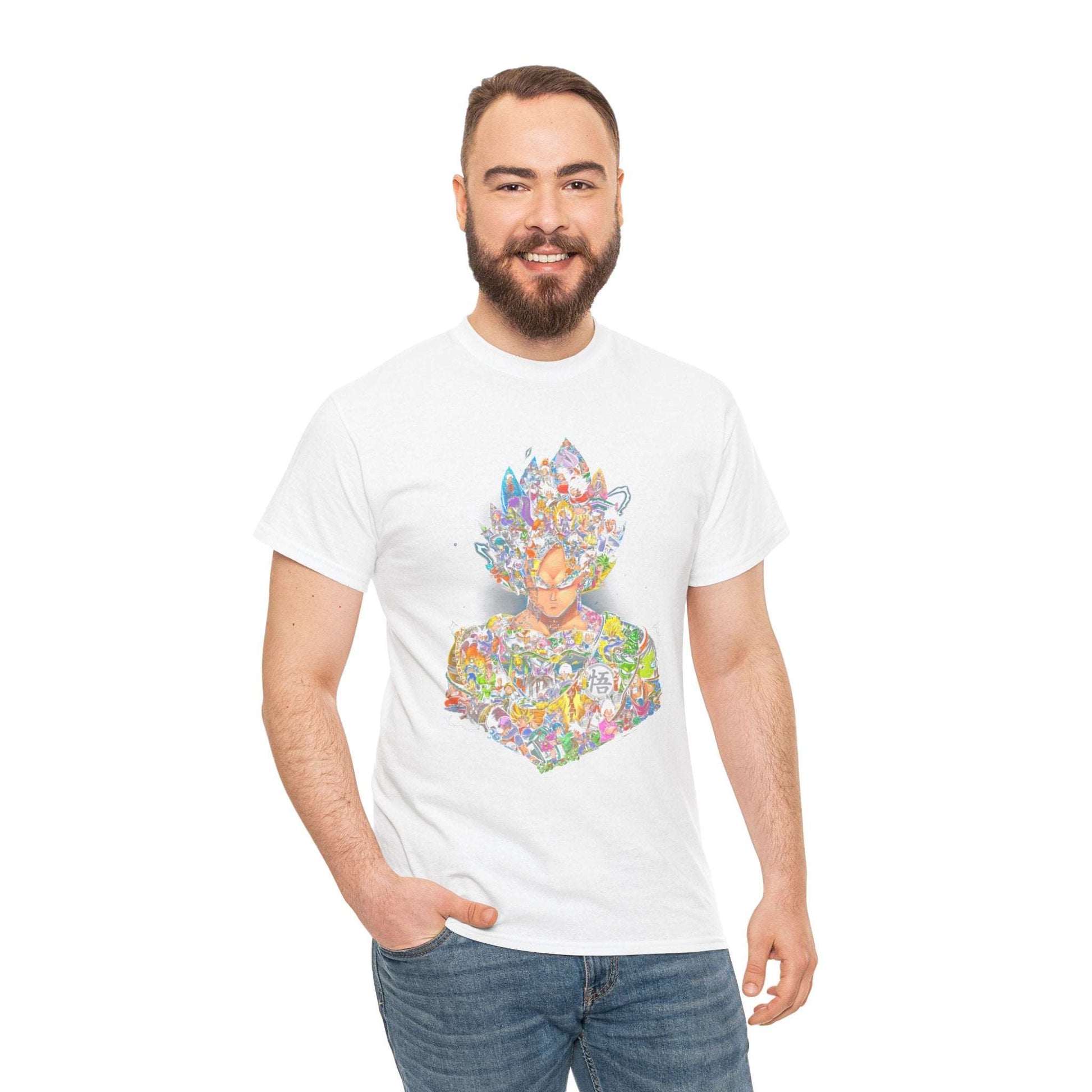 Dragonball the great Unisex Heavy Cotton Tee - ArtShirt Couture