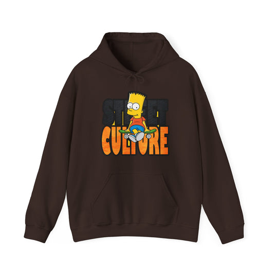 Bart Simpson Designed Unisex Heavy Blend™ Hooded Sweatshirt - ArtShirt Couture