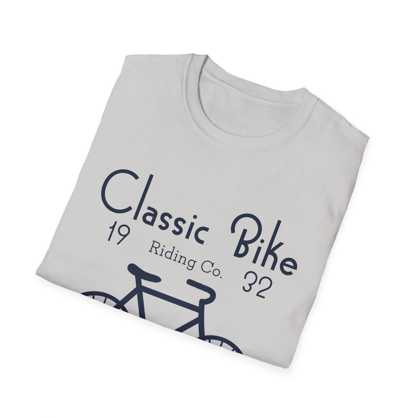 Classic Bike Unisex Softstyle T-Shirt - ArtShirt Couture