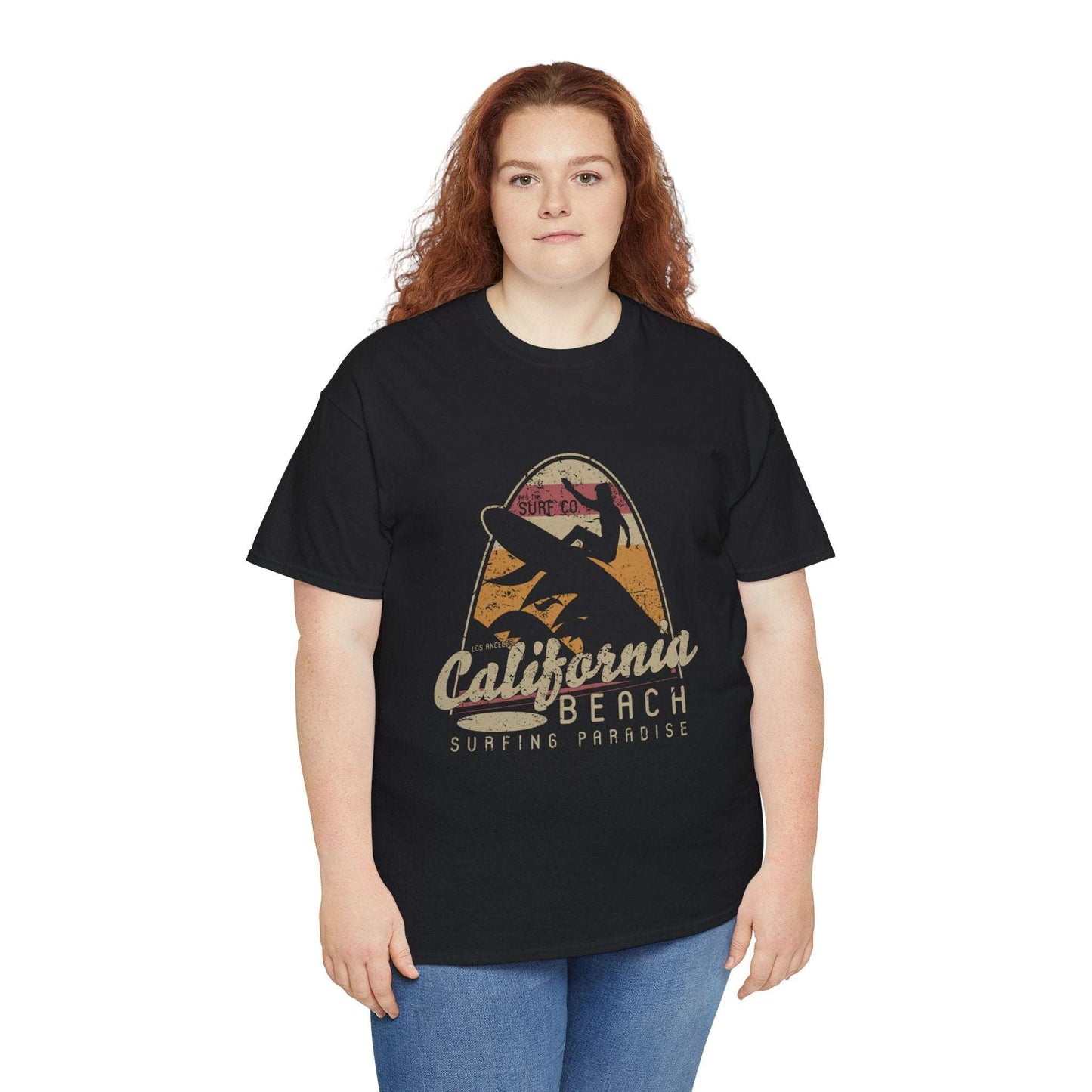 California Beach Surfing Paradise Tee - ArtShirt Couture